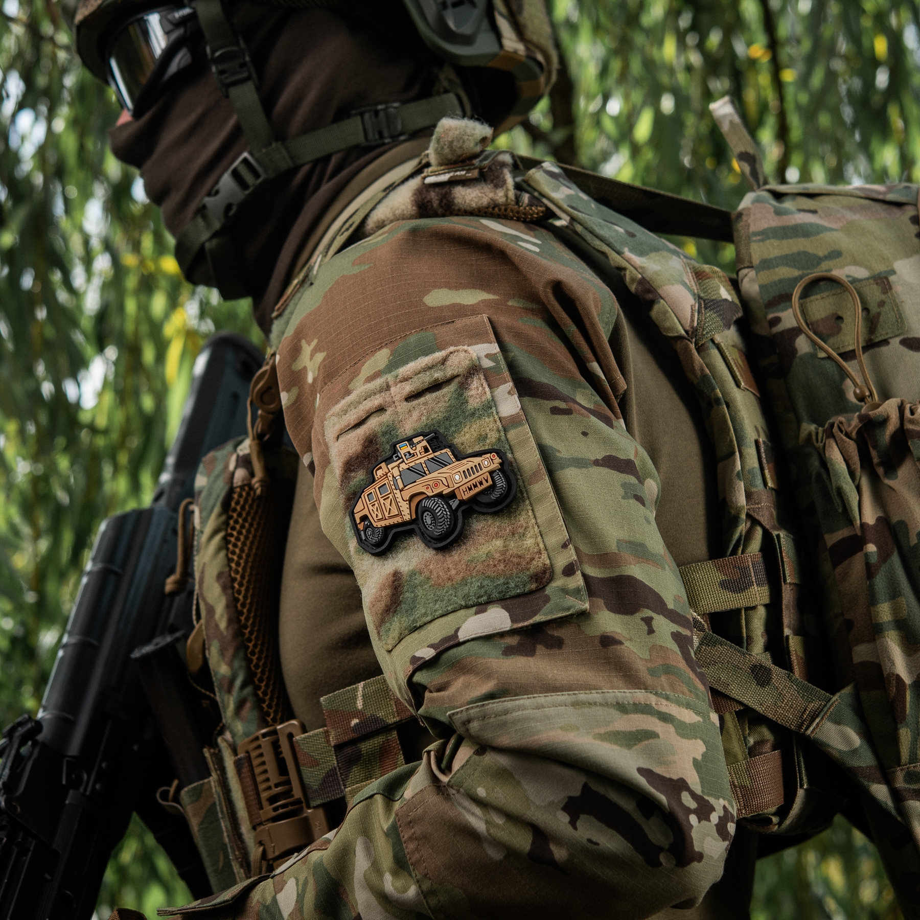 M-Tac нашивка HMWWV (PVC) coyote M-Tac нашивка HMWWV (PVC) coyote — изображение 7