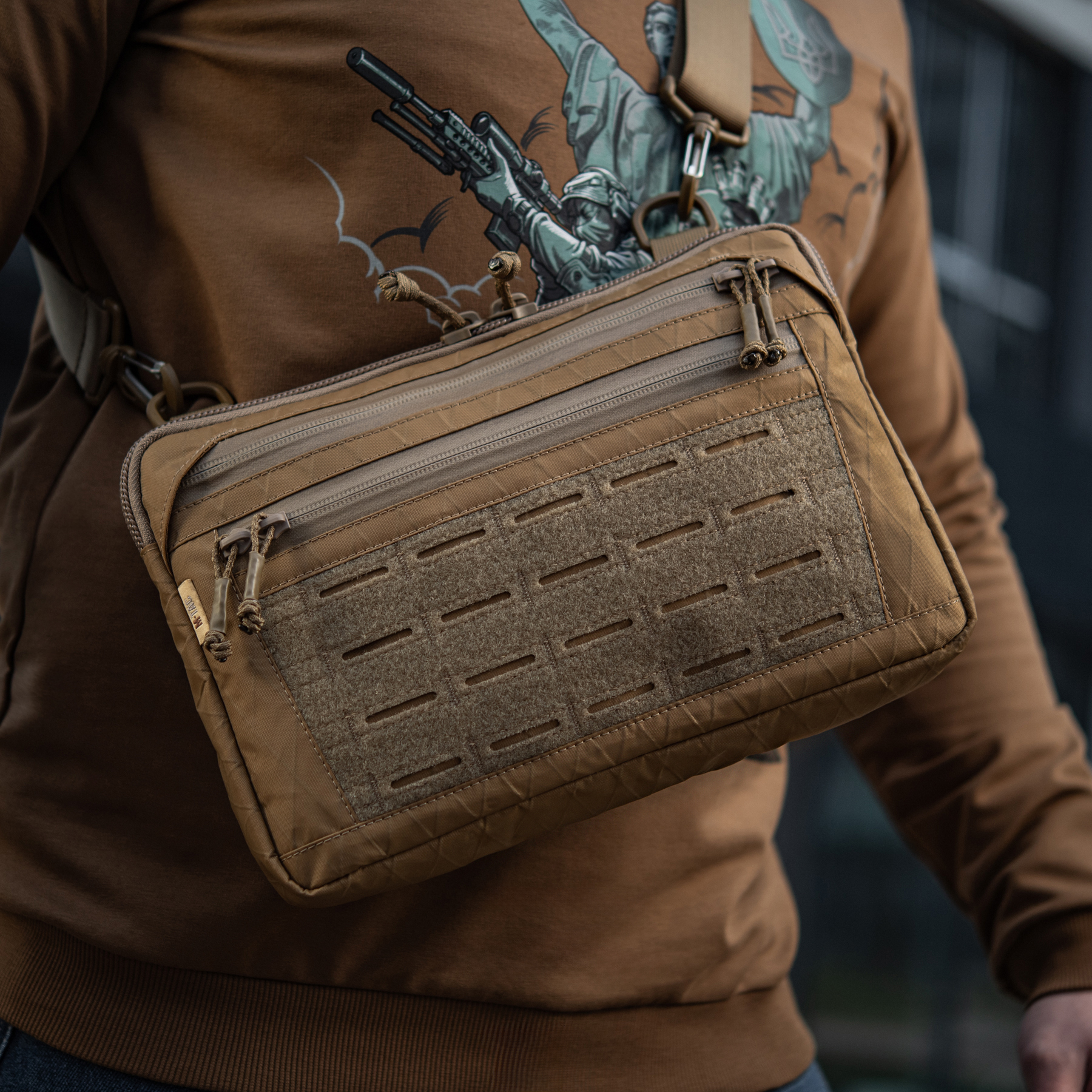 M-Tac сумка Admin Bag Medium X-PAC Elite з липучкою Coyote M-Tac сумка Admin Bag Medium X-PAC Elite з липучкою Coyote — изображение 13