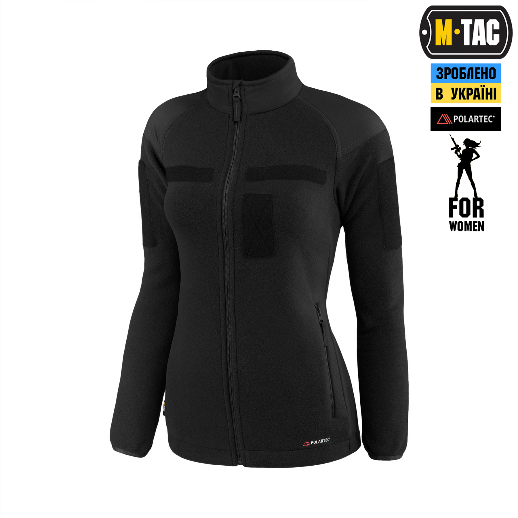 M-Tac куртка Combat Fleece Polartec Jacket Lady Black M-Tac куртка Combat Fleece Polartec Jacket Lady Black