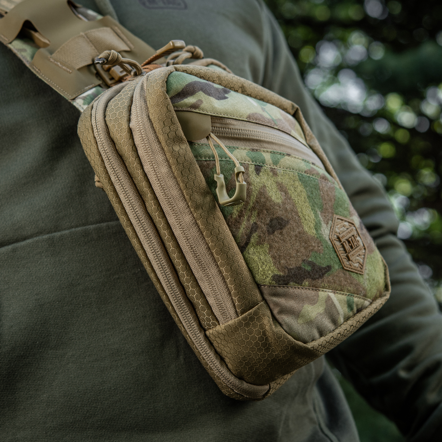 M-Tac сумка Sling Pistol Bag Elite Hex с липучкой Multicam/Coyote M-Tac сумка Sling Pistol Bag Elite Hex з липучкою Multicam/Coyote — изображение 11