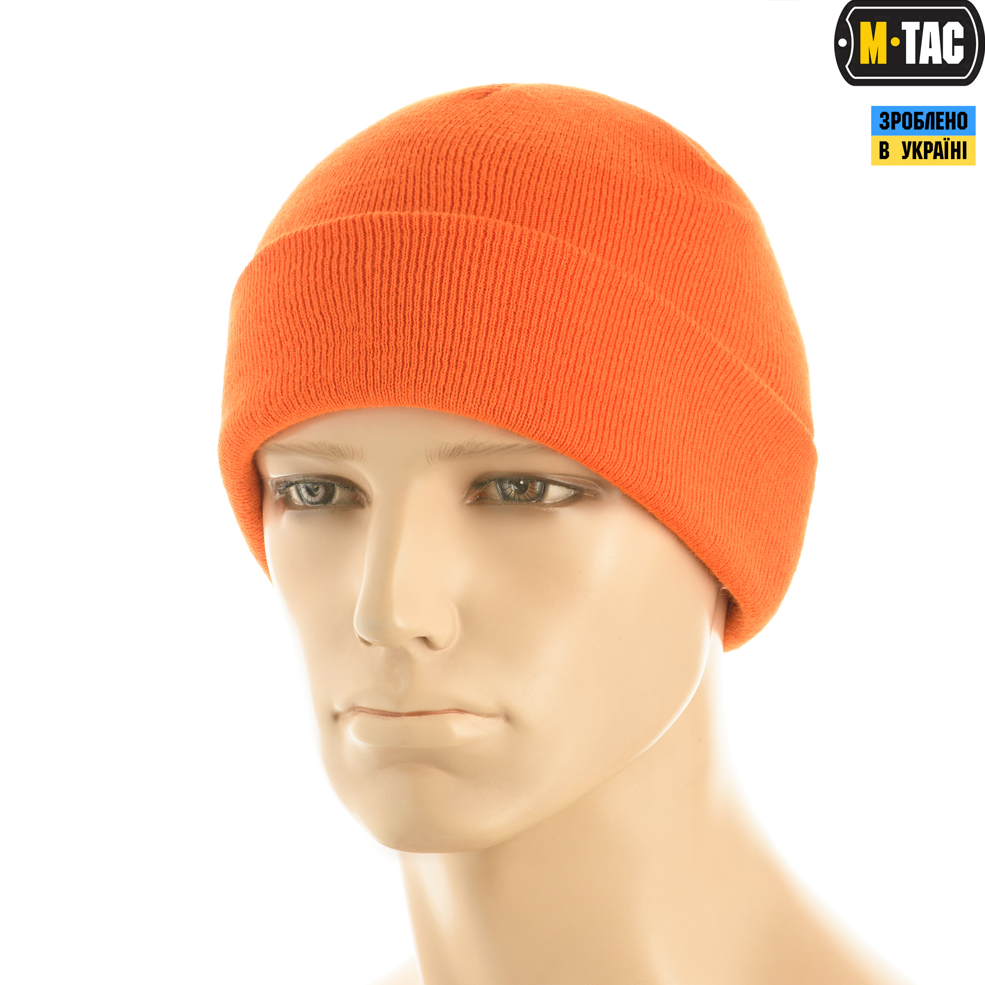 M-Tac шапка тонка вязка 100% акрил Orange M-Tac шапка тонка вязка 100% акрил Orange