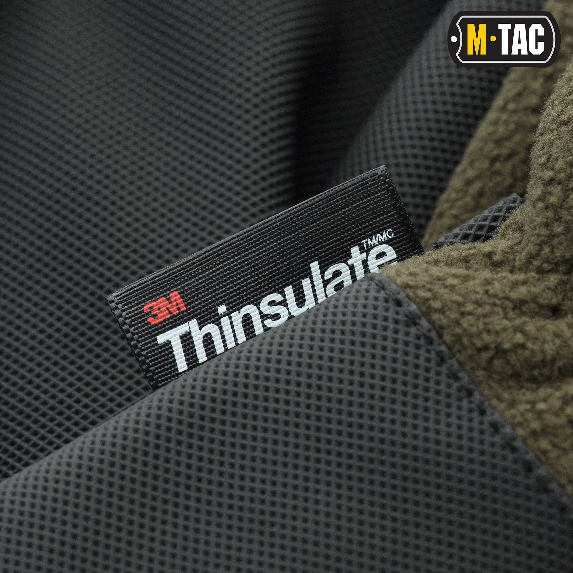 M-Tac рукавички Fleece Thinsulate Olive M-Tac рукавички Fleece Thinsulate Olive — изображение 7