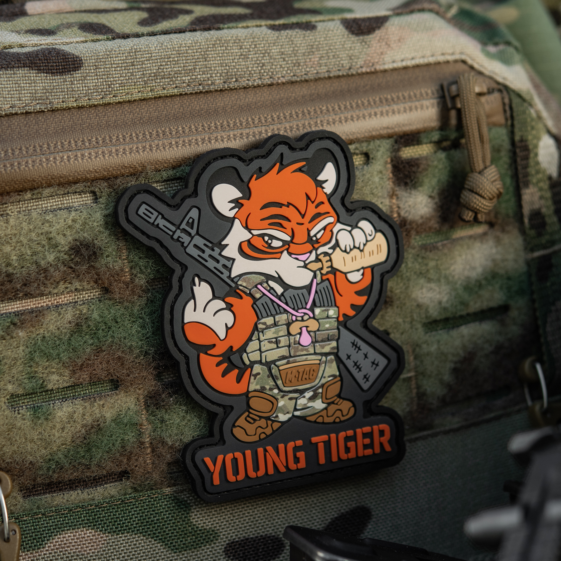 M-Tac нашивка Young Tiger PVC M-Tac нашивка Young Tiger PVC - Зображення 9