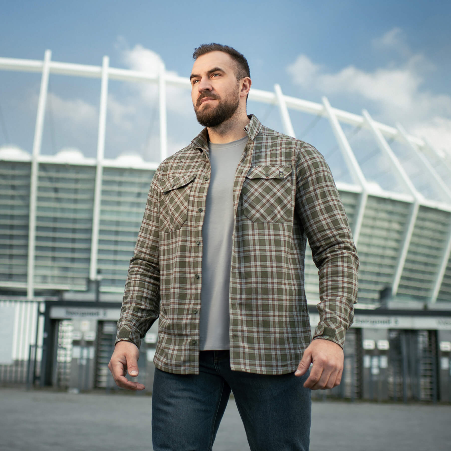 M-Tac сорочка Lumberjack Cotton Shirt Olive/Grey M-Tac сорочка Lumberjack Cotton Shirt Olive/Grey - Зображення 27