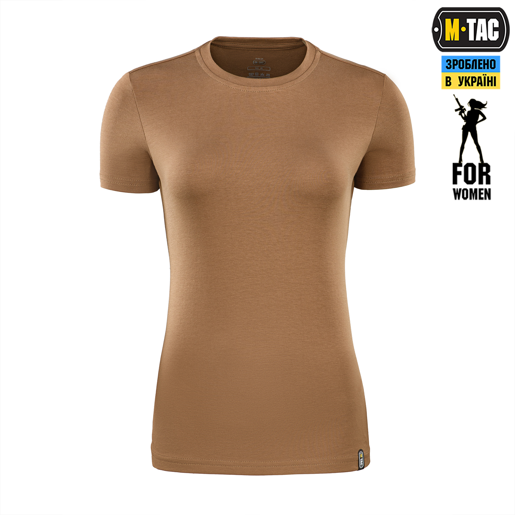 M-Tac футболка 93/7 Lady Coyote Brown M-Tac футболка 93/7 Lady Coyote Brown - Зображення 2