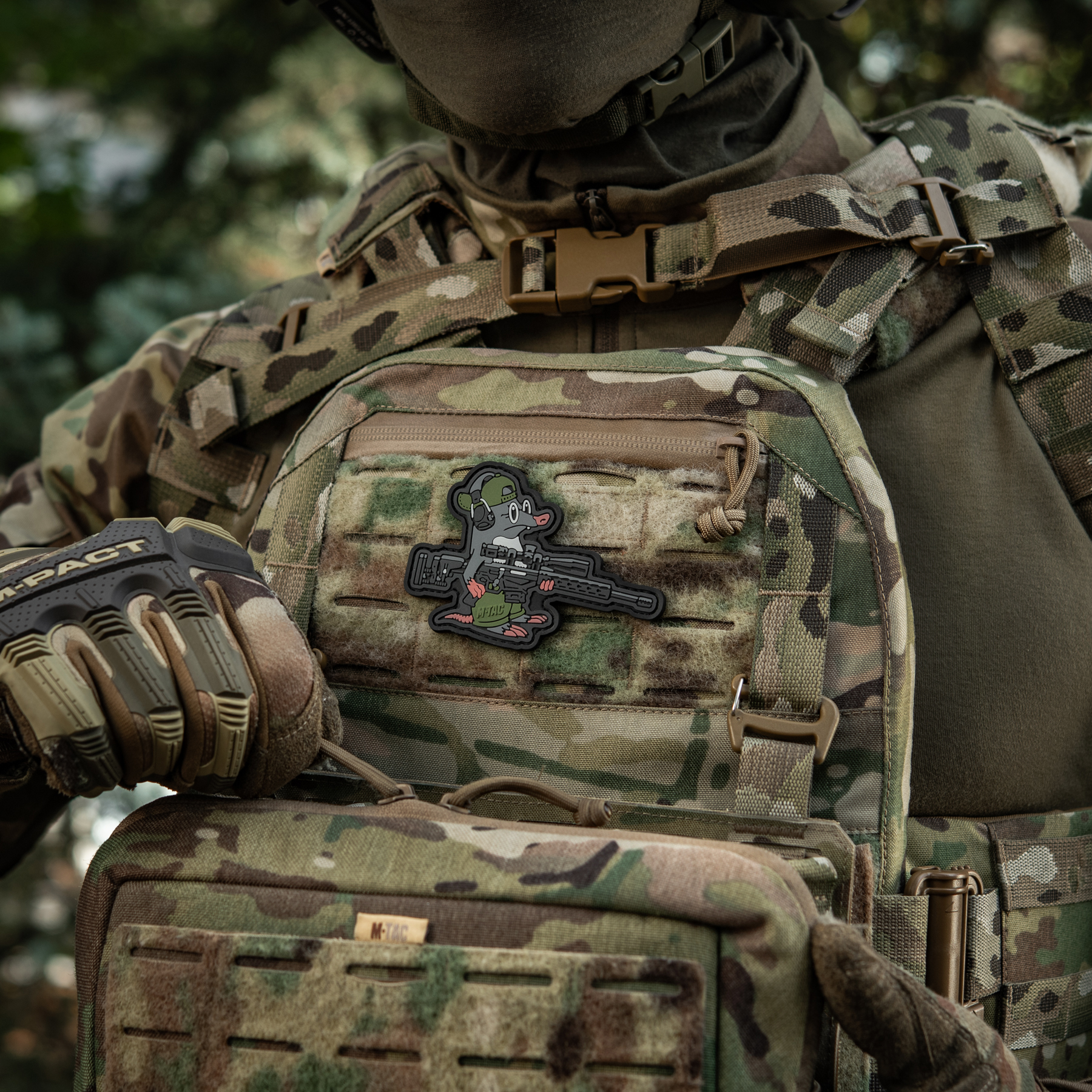 M-Tac нашивка Кріт (PVC) M-Tac нашивка Кріт (PVC) - Зображення 2