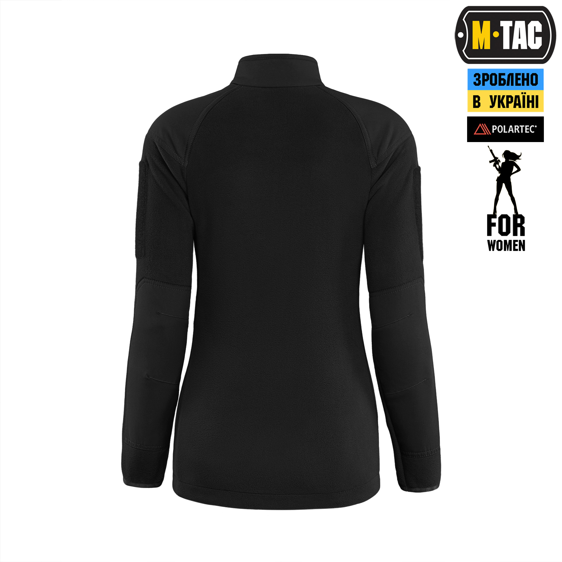 M-Tac куртка Combat Fleece Polartec Jacket Lady Black M-Tac куртка Combat Fleece Polartec Jacket Lady Black - Зображення 4