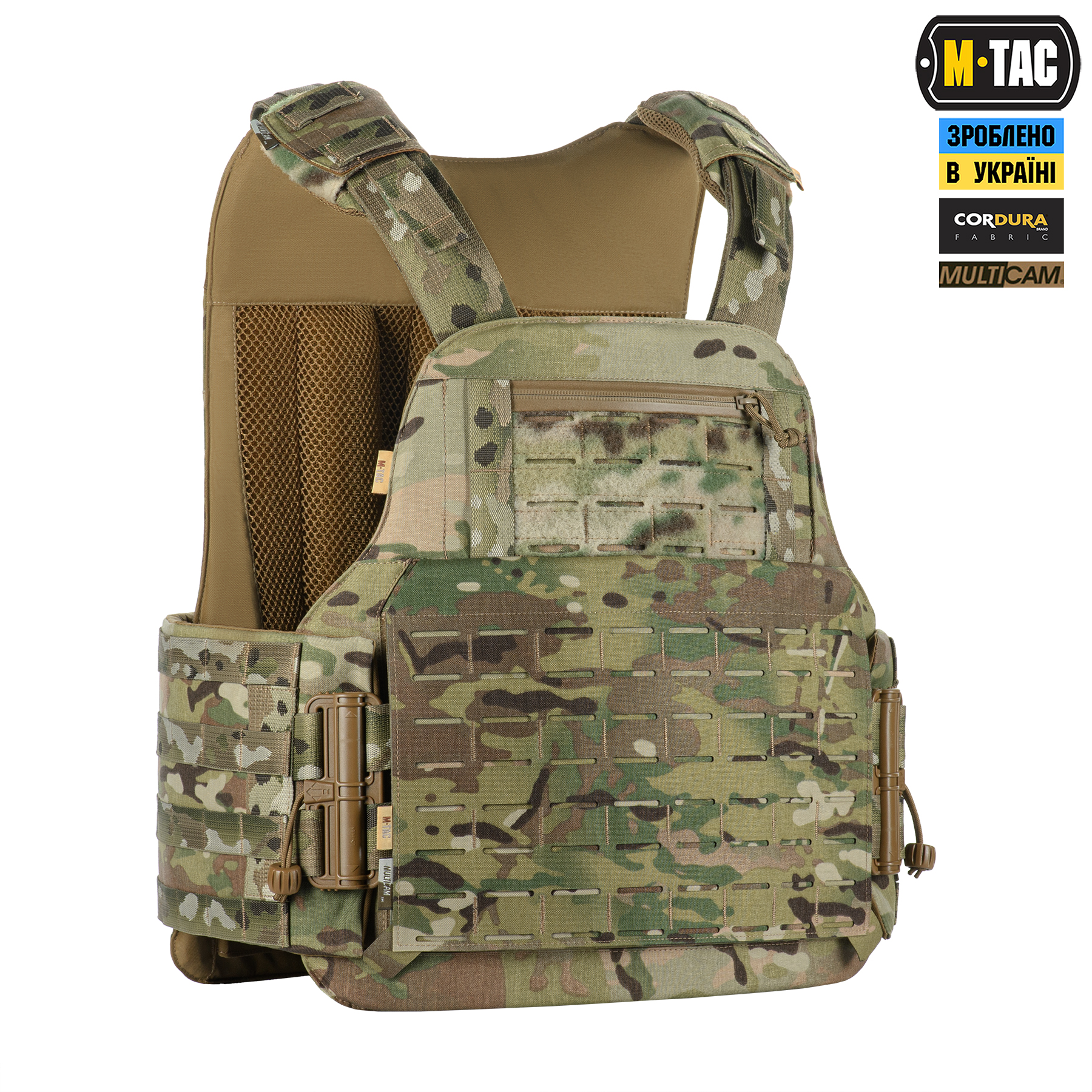 M-Tac чохол бронежилета Sturm Gen.II Elite Multicam M-Tac чохол бронежилета Sturm Gen.II Elite Multicam - Зображення 3