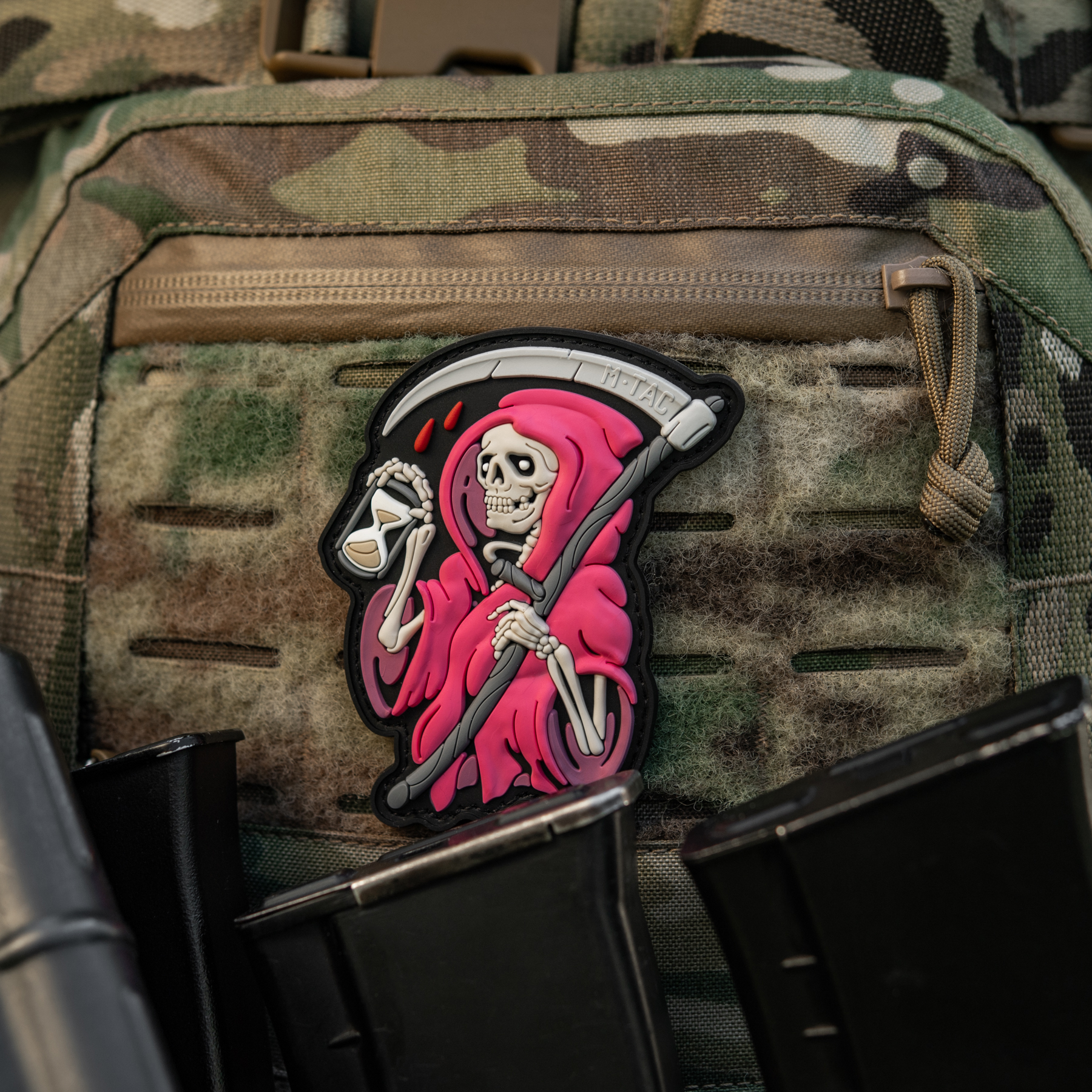 M-Tac нашивка Time PVC Pink/Black M-Tac нашивка Time PVC Pink/Black - Зображення 6