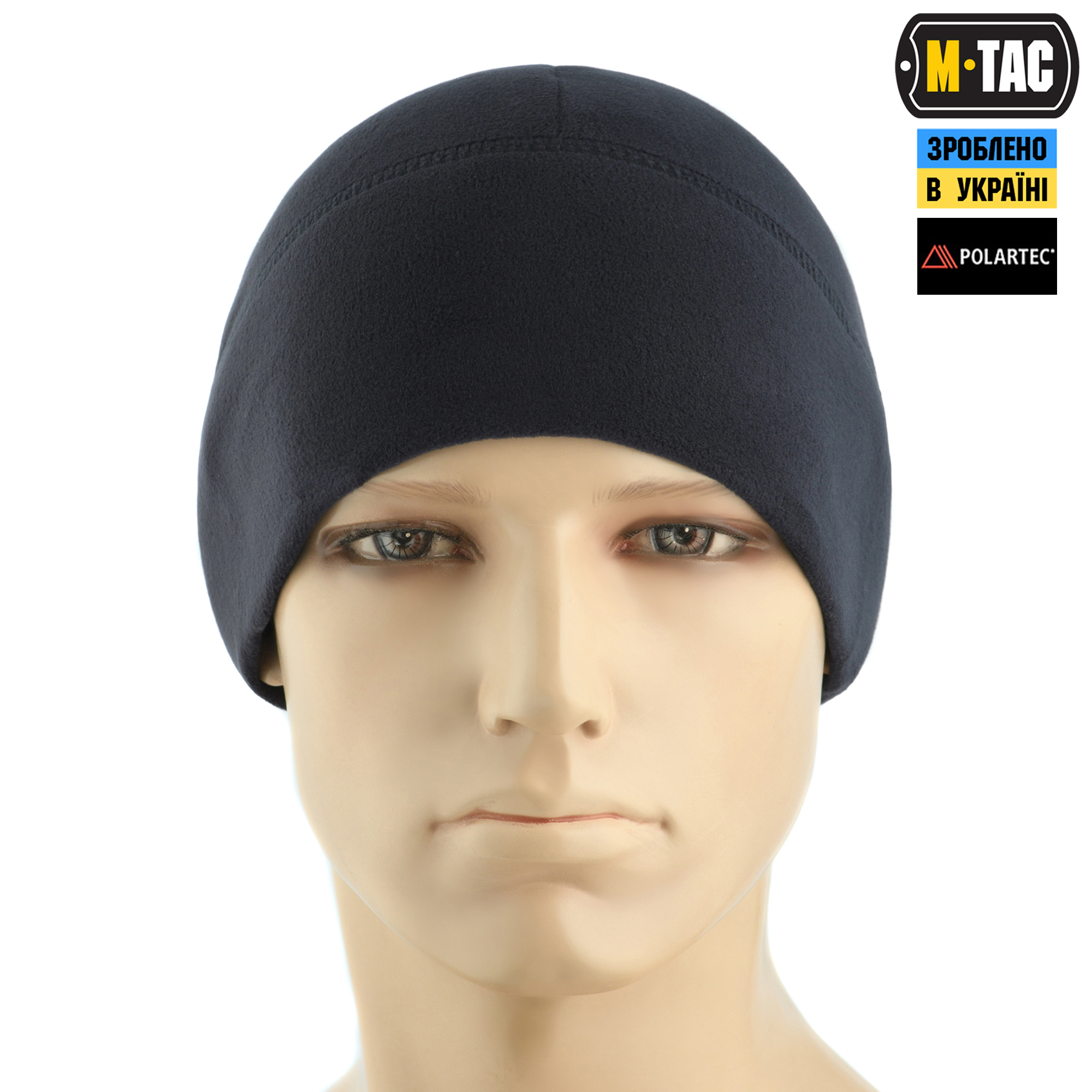 M-Tac шапка Watch Cap фліс Light Polar Gen.II Dark Navy Blue M-Tac шапка Watch Cap фліс Light Polar Gen.II Dark Navy Blue - Зображення 2
