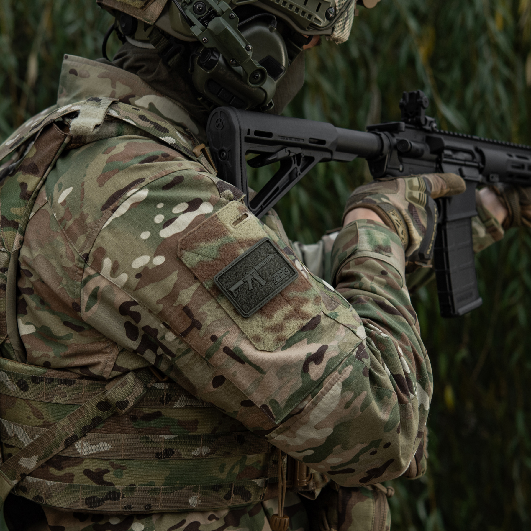 M-Tac нашивка AR-15 Velcro/PVC Ranger Green M-Tac нашивка AR-15 Velcro/PVC Ranger Green — изображение 13