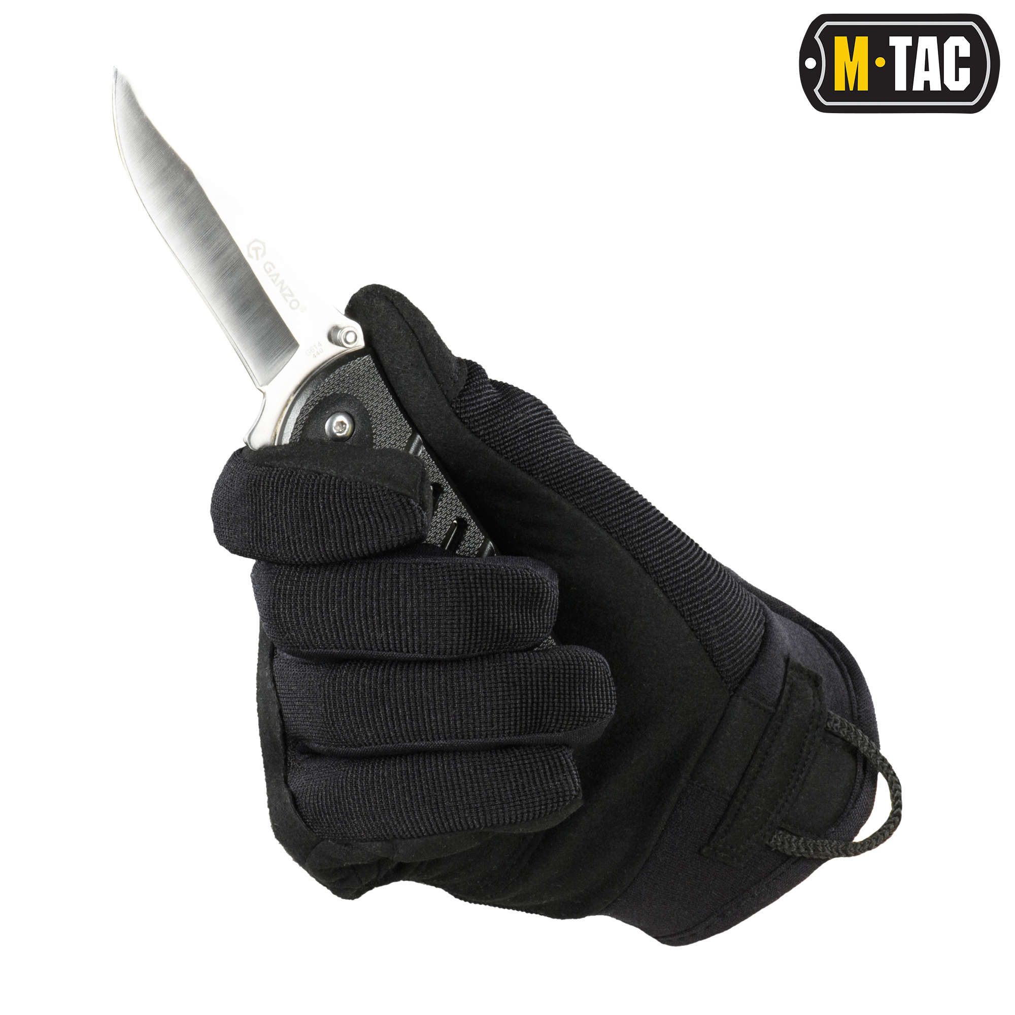 M-Tac рукавички Assault Tactical Mk.5 Black M-Tac рукавички Assault Tactical Mk.5 Black — изображение 5