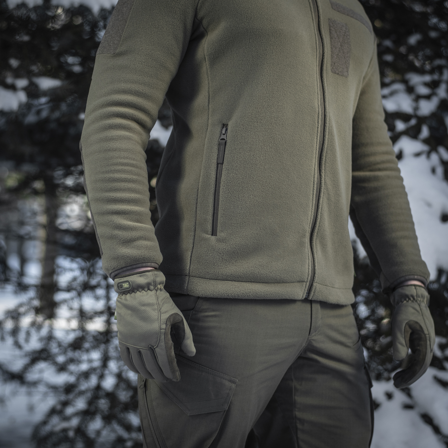 M-Tac куртка Combat Fleece Jacket Dark Olive M-Tac куртка Combat Fleece Jacket Dark Olive — изображение 7