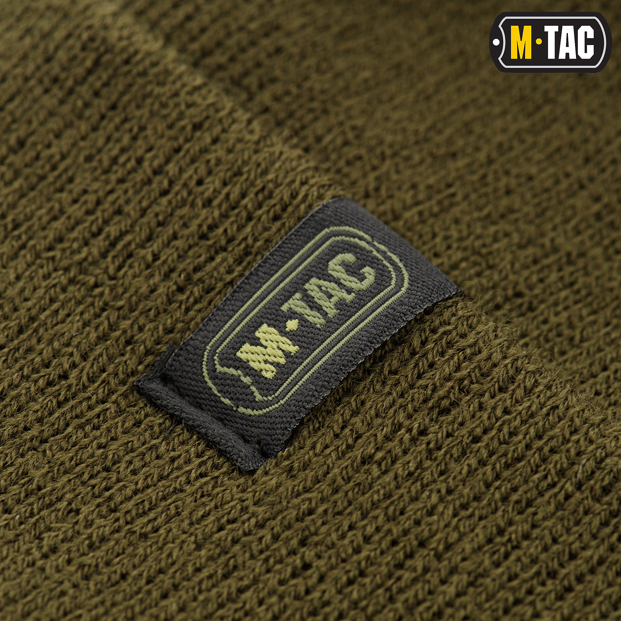 M-Tac шапка тонка вязка 100% акрил Dark Olive M-Tac шапка тонка вязка 100% акрил Dark Olive — изображение 6
