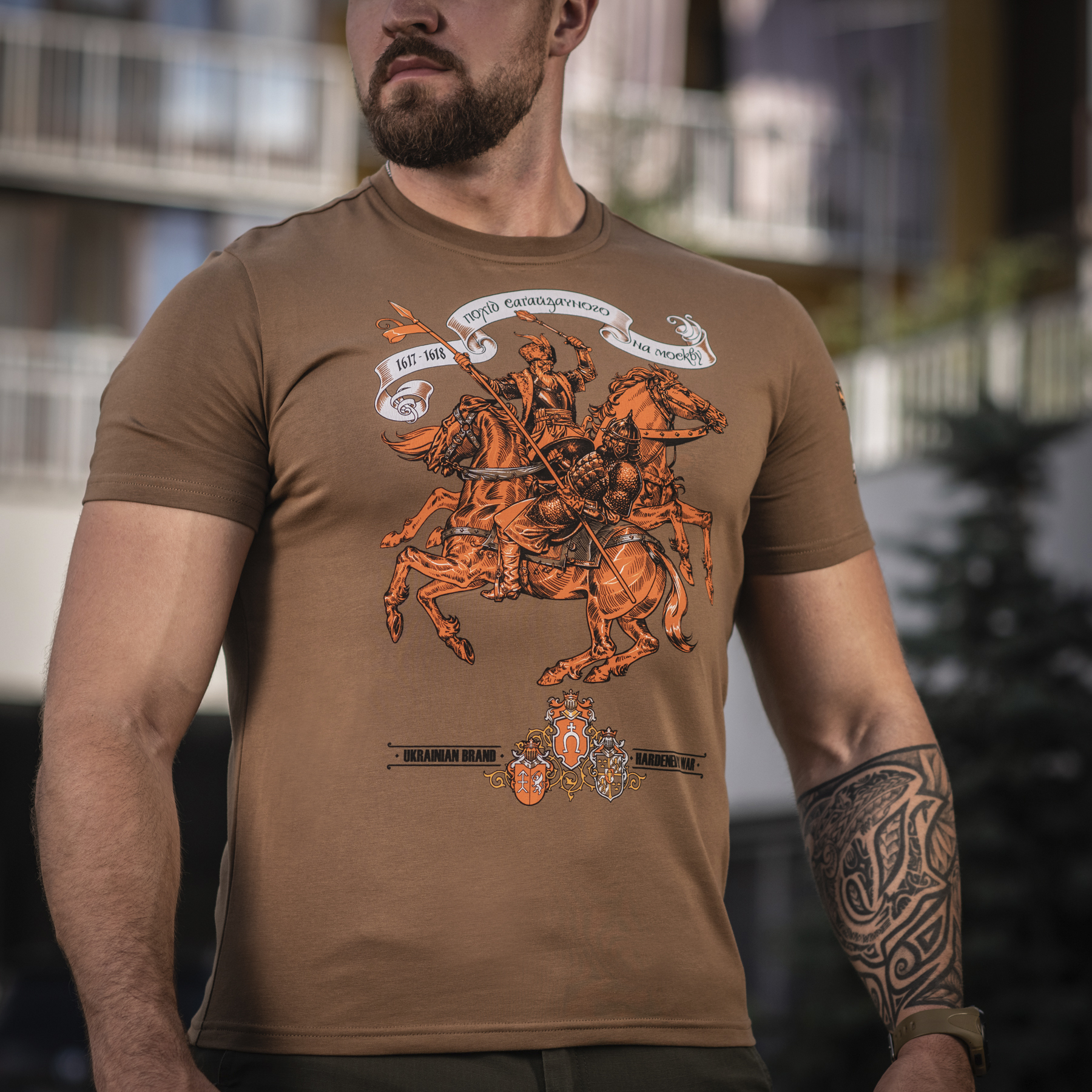 M-Tac футболка Гетьман Сагайдачний Coyote Brown M-Tac футболка Гетьман Сагайдачний Coyote Brown — изображение 17