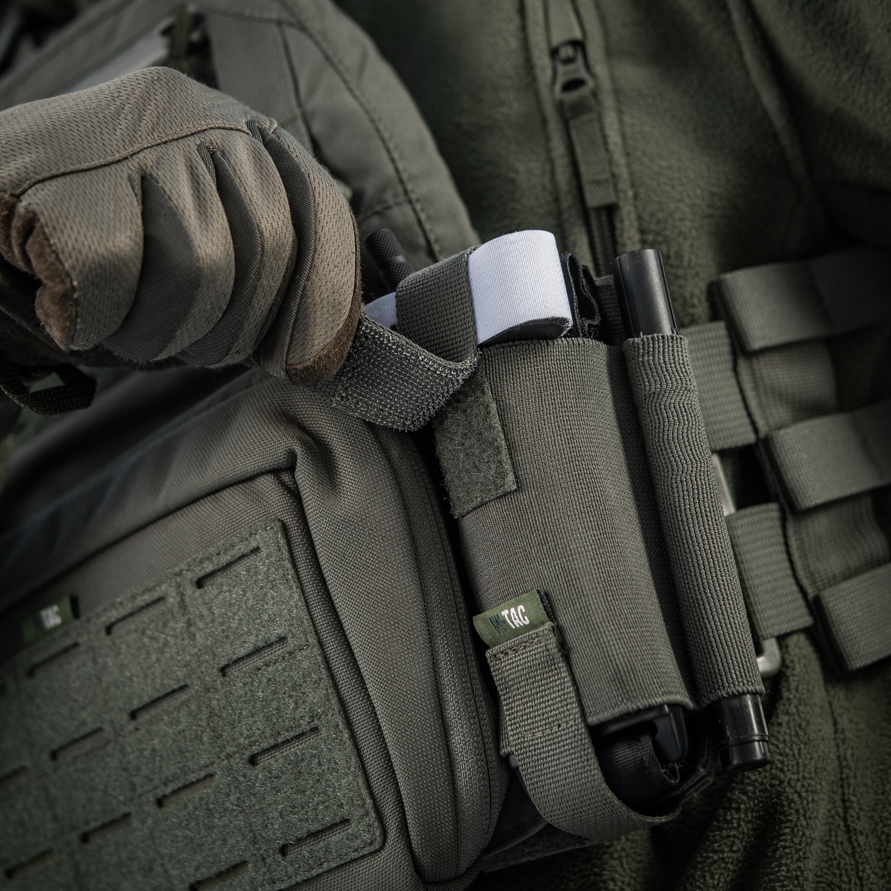 M-Tac підсумок для турнікета еластичний на липучці Gen.III Ranger Green M-Tac підсумок для турнікета еластичний на липучці Gen.III Ranger Green - Зображення 9