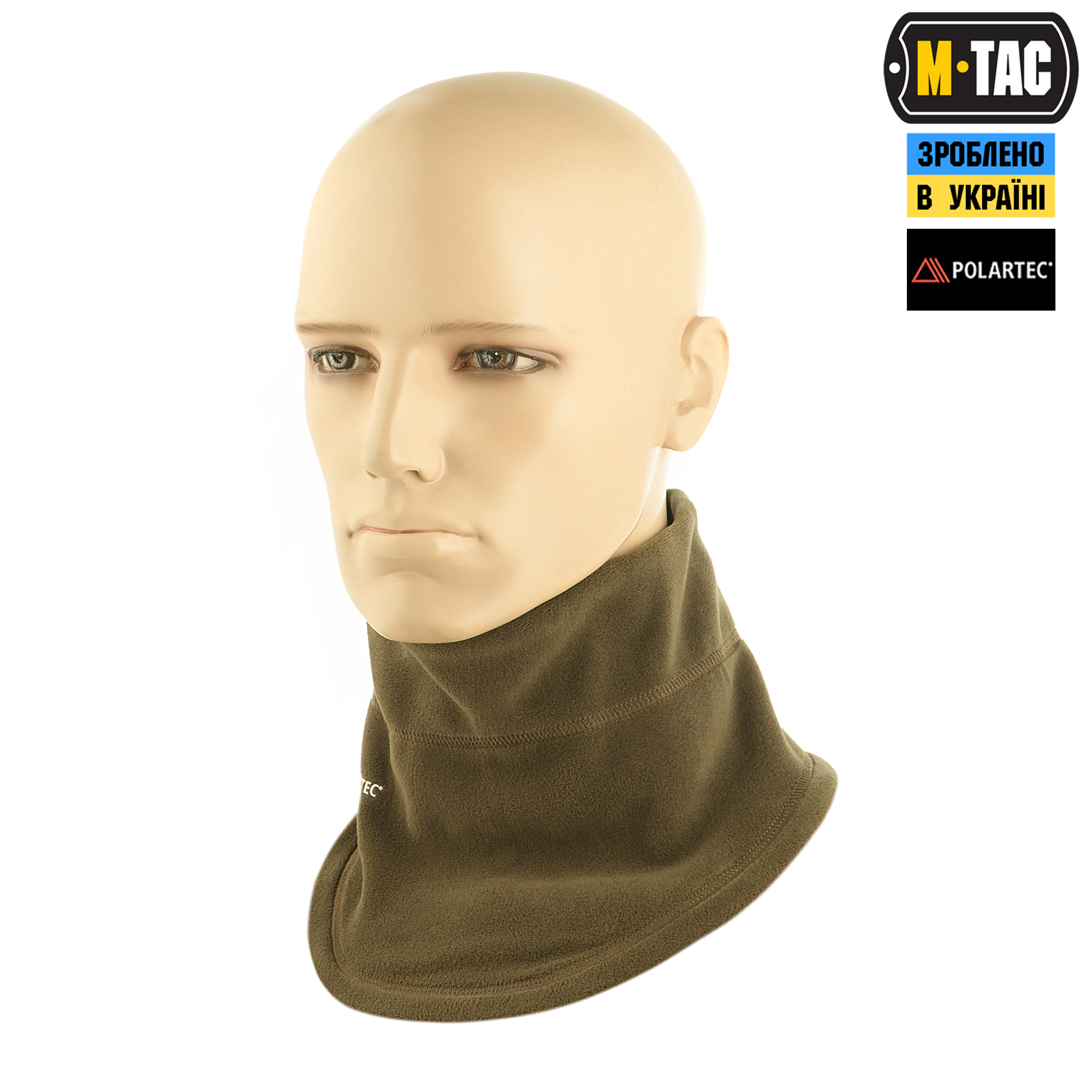 M-Tac шарф-труба анатомический Polartec Dark Olive M-Tac шарф-труба анатомічний Polartec Dark Olive — изображение 2
