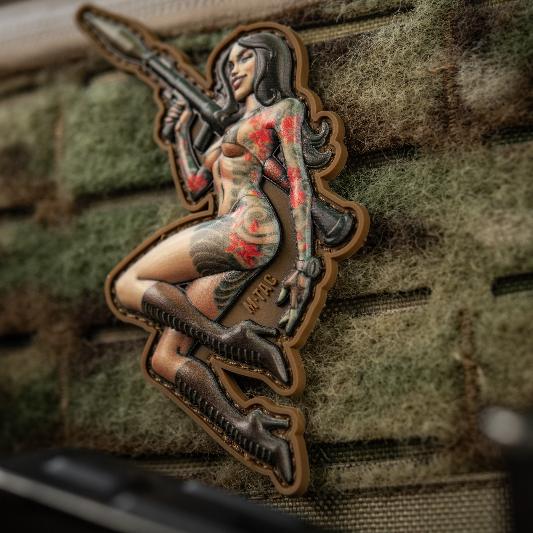 M-Tac нашивка Tactical girl №9 RPG PVC M-Tac нашивка Tactical girl №9 RPG PVC — изображение 4