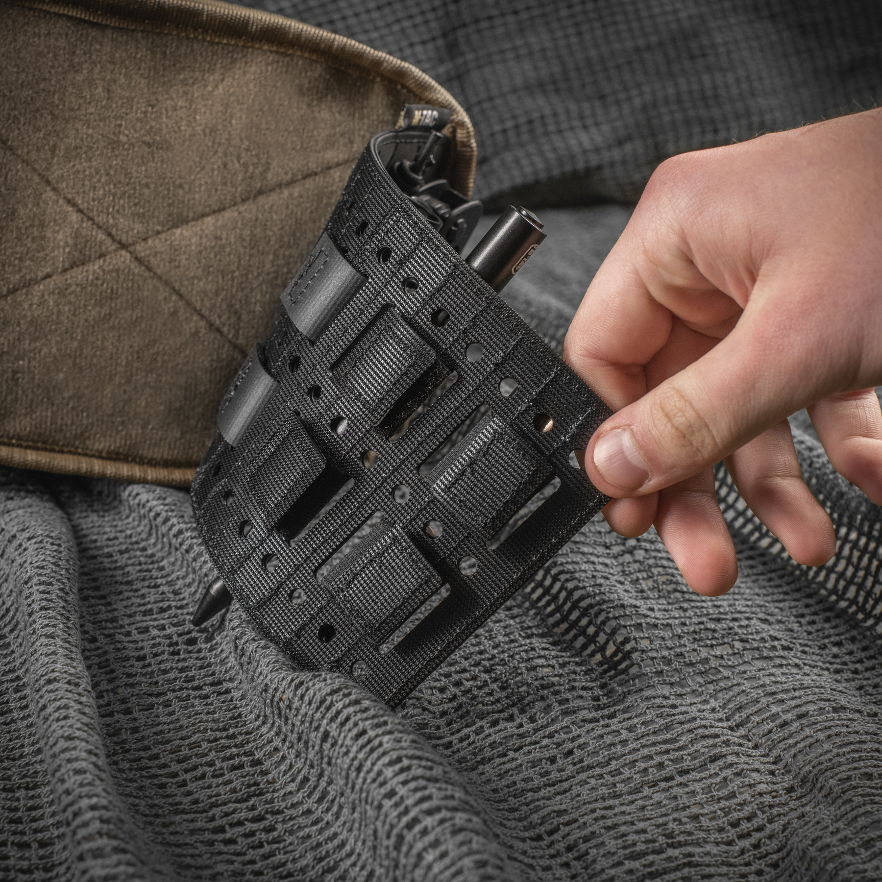 M-Tac вставка модульна MOLLE 2x6 Laser Cut Black M-Tac вставка модульна MOLLE 2x6 Laser Cut Black - Зображення 5