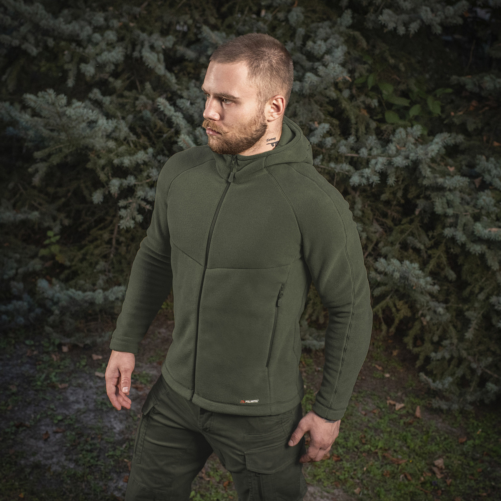 M-Tac кофта Sprint Fleece Polartec Army Olive M-Tac кофта Sprint Fleece Polartec Army Olive — изображение 15