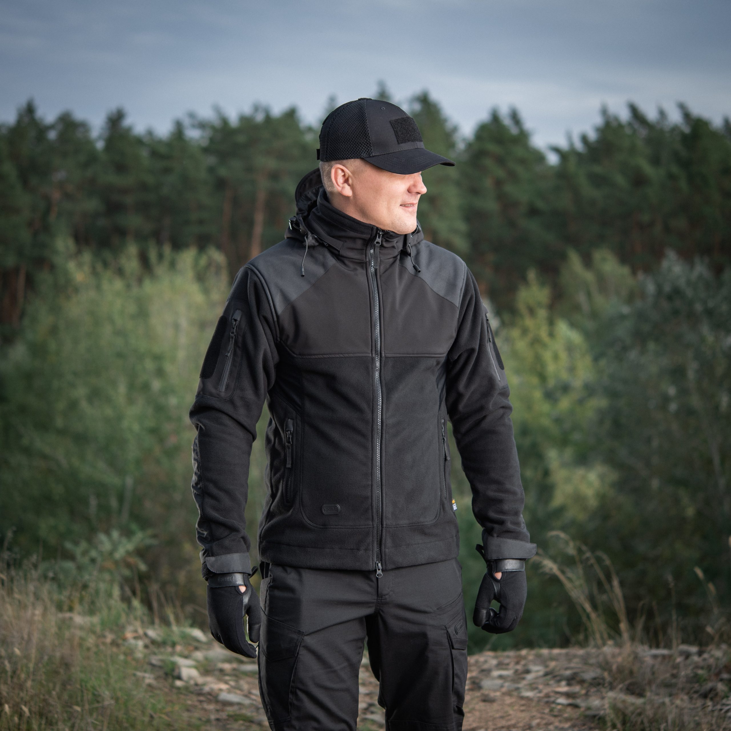 M-Tac куртка Norman Windblock Fleece Black M-Tac куртка Norman Windblock Fleece Black — изображение 8