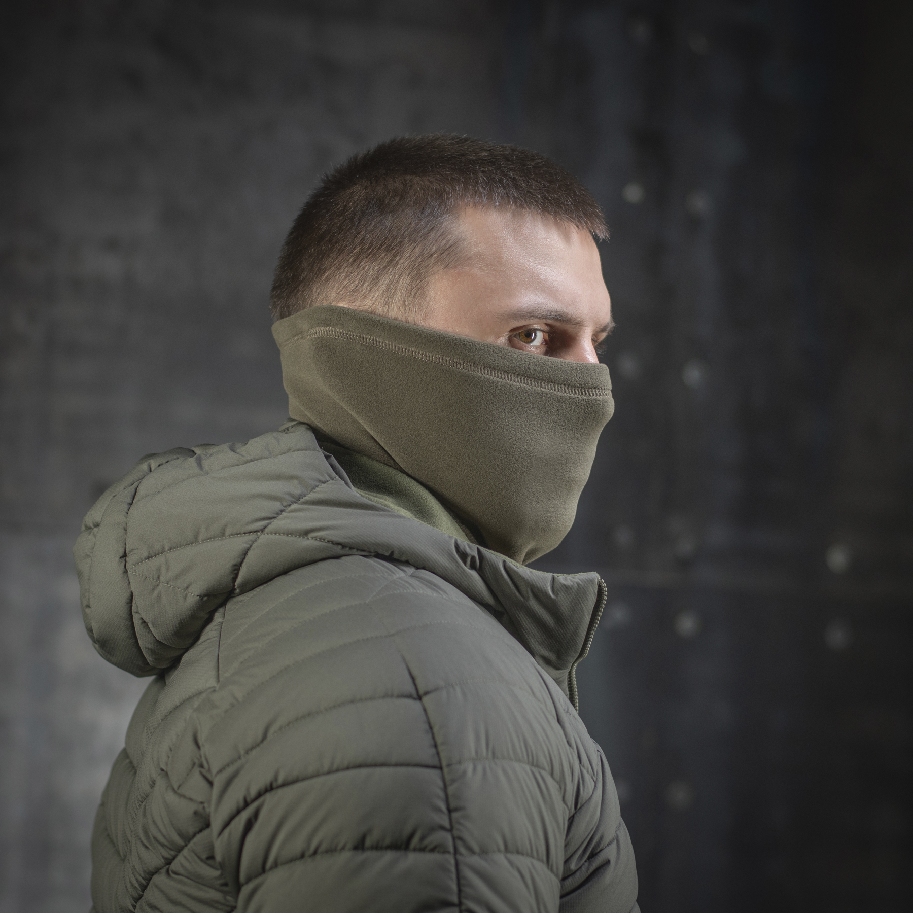 M-Tac шарф-труба анатомический Polartec Dark Olive M-Tac шарф-труба анатомічний Polartec Dark Olive — изображение 14