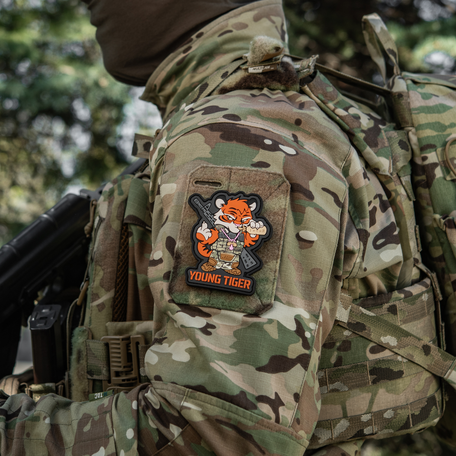M-Tac нашивка Young Tiger PVC M-Tac нашивка Young Tiger PVC - Зображення 12
