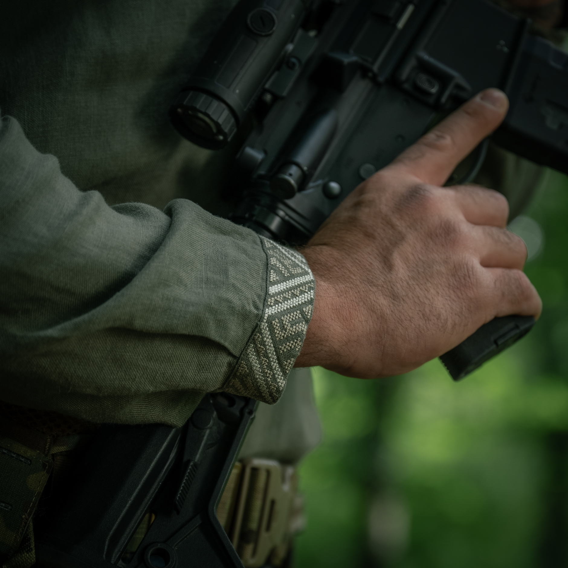 M-Tac вишиванка 100% льон тип 2олива M-Tac вишиванка 100% льон тип 2олива — изображение 13