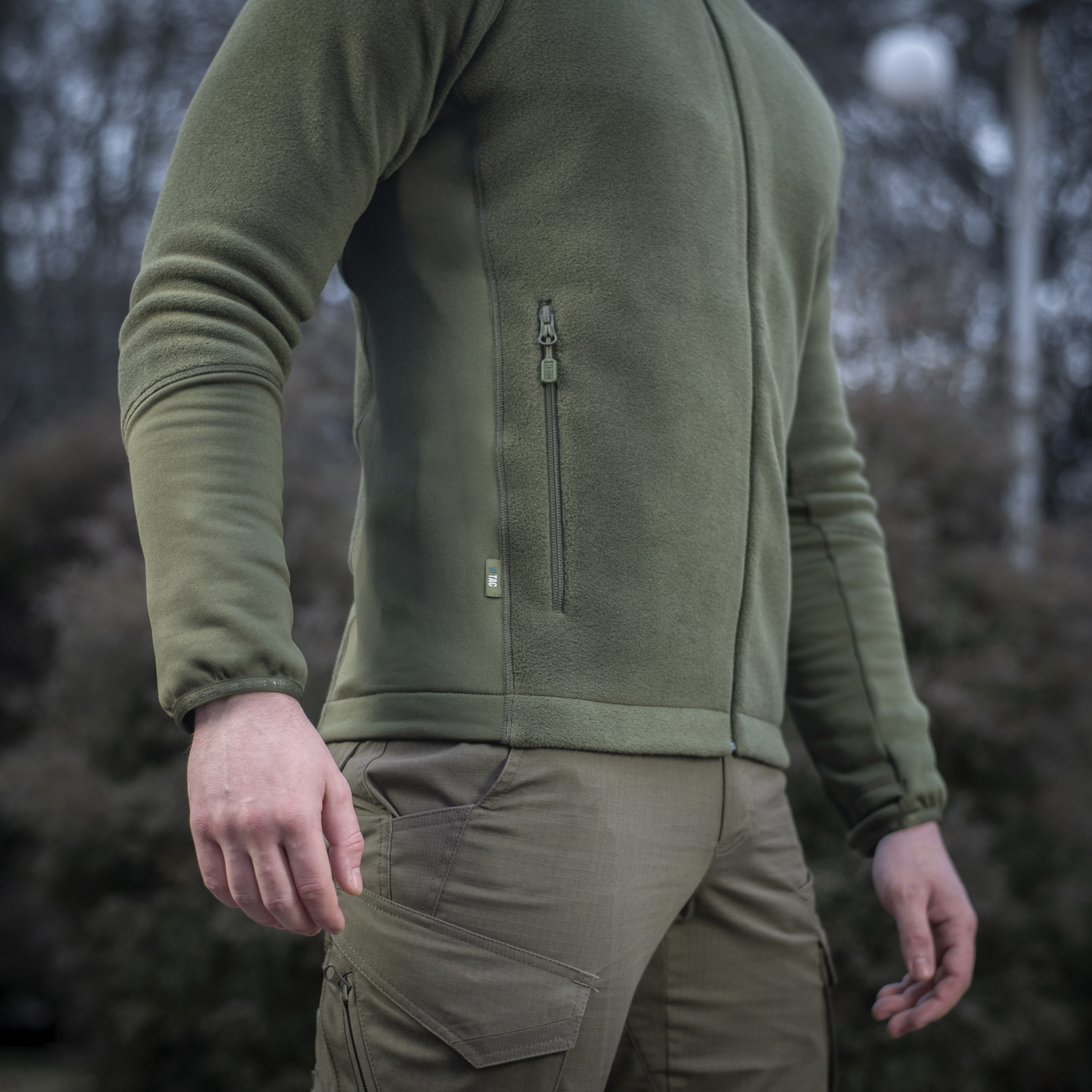 M-Tac кофта Polartec Sport Army Olive M-Tac кофта Polartec Sport Army Olive — изображение 20