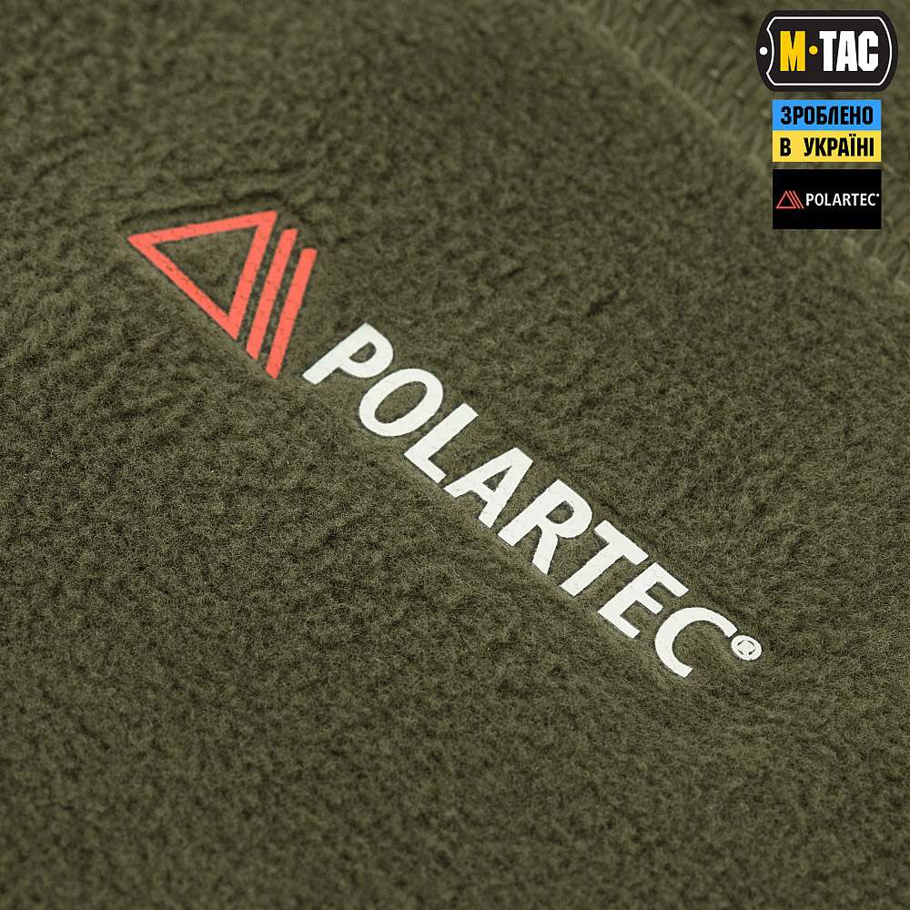M-Tac шарф-труба анатомічний з затяжкою Polartec Army Olive M-Tac шарф-труба анатомічний з затяжкою Polartec Army Olive - Зображення 4