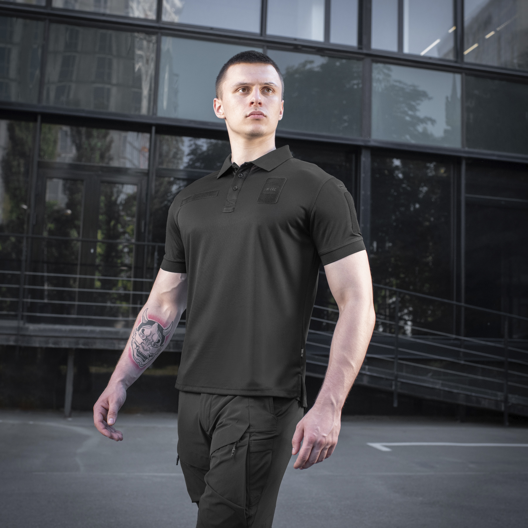 M-Tac поло Elite Tactical Coolmax Black M-Tac поло Elite Tactical Coolmax Black — изображение 5