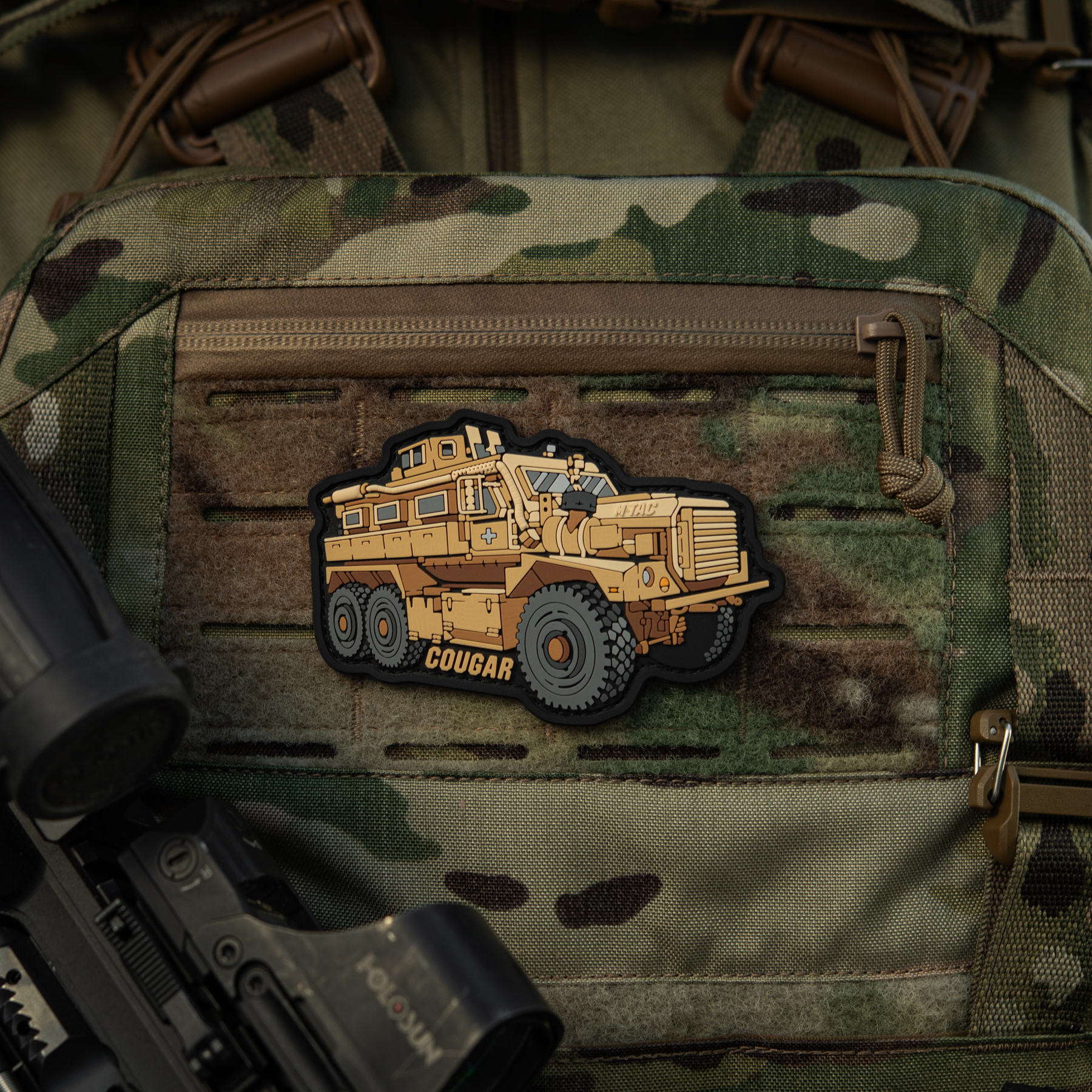 M-Tac нашивка Cougar (PVC) M-Tac нашивка Cougar (PVC) - Зображення 2
