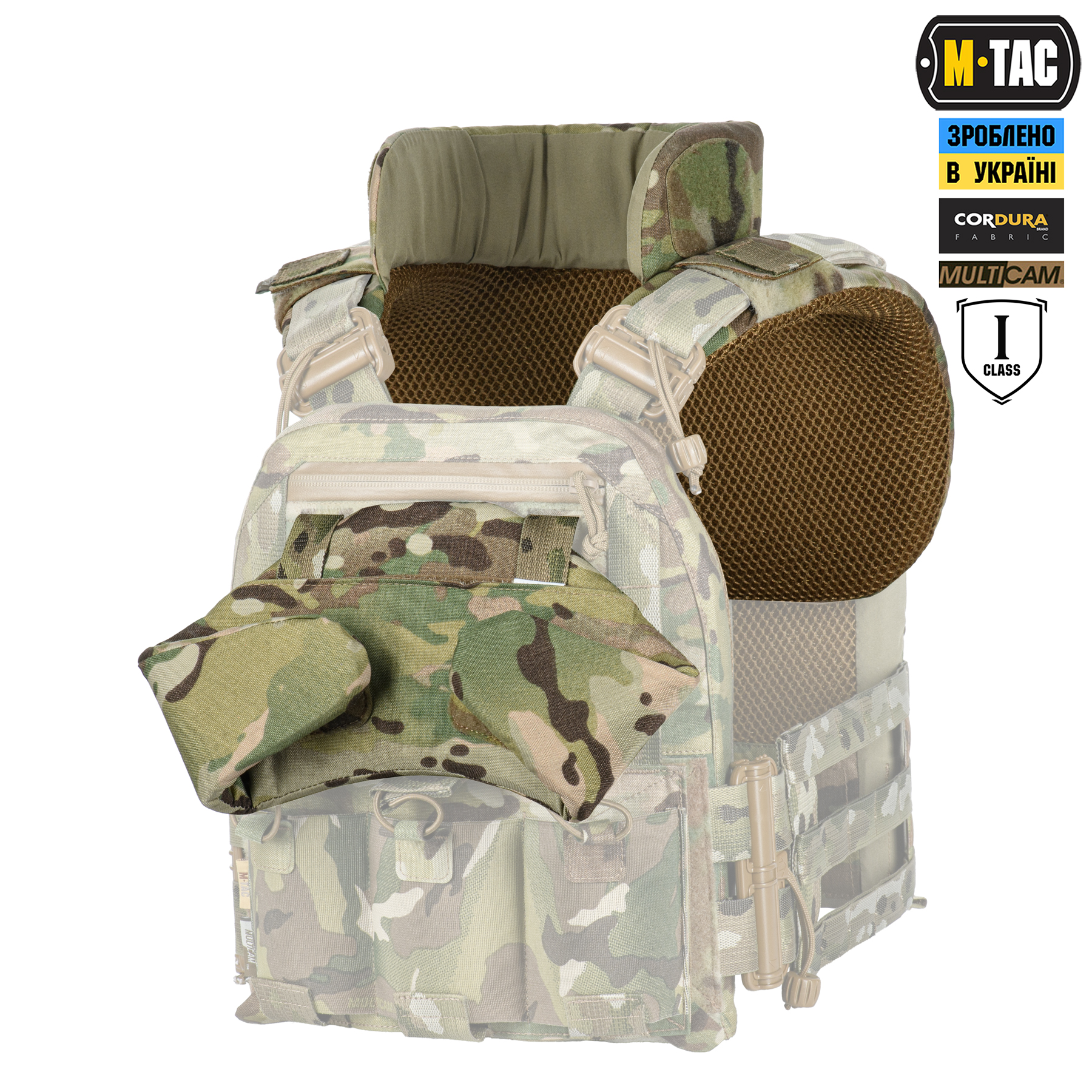 M-Tac Горжет з балістичними пакетами 1 клас захисту Elite Gen.II Multicam M-Tac Горжет з балістичними пакетами 1 клас захисту Elite Gen.II Multicam — изображение 13