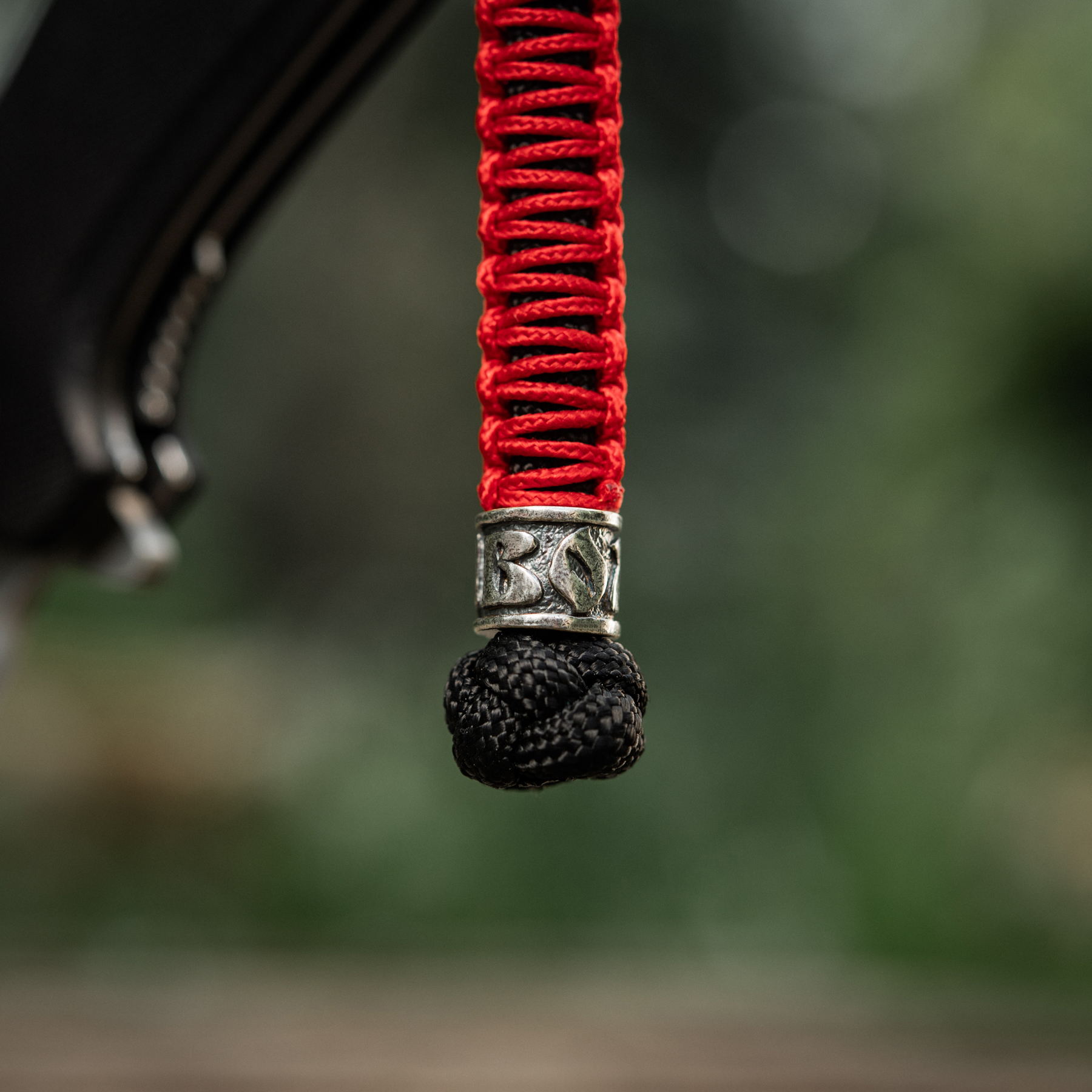 M-Tac темляк Scandinavian Воля Silver Black&Red M-Tac темляк Scandinavian Воля Silver Black&Red — изображение 8