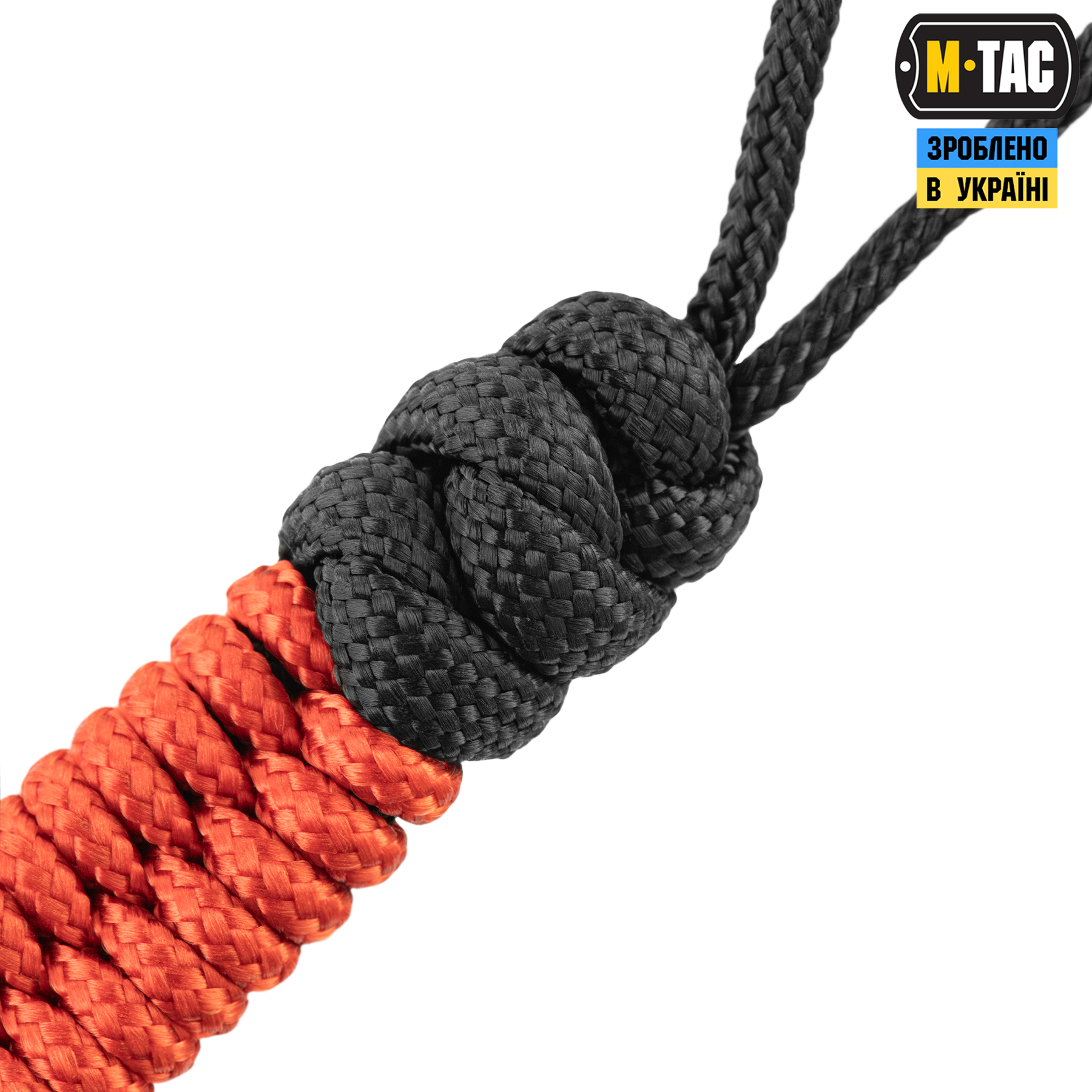 M-Tac темляк Fish&Cylindre Steel Black&Red M-Tac темляк Fish&Cylindre Steel Black&Red - Зображення 4