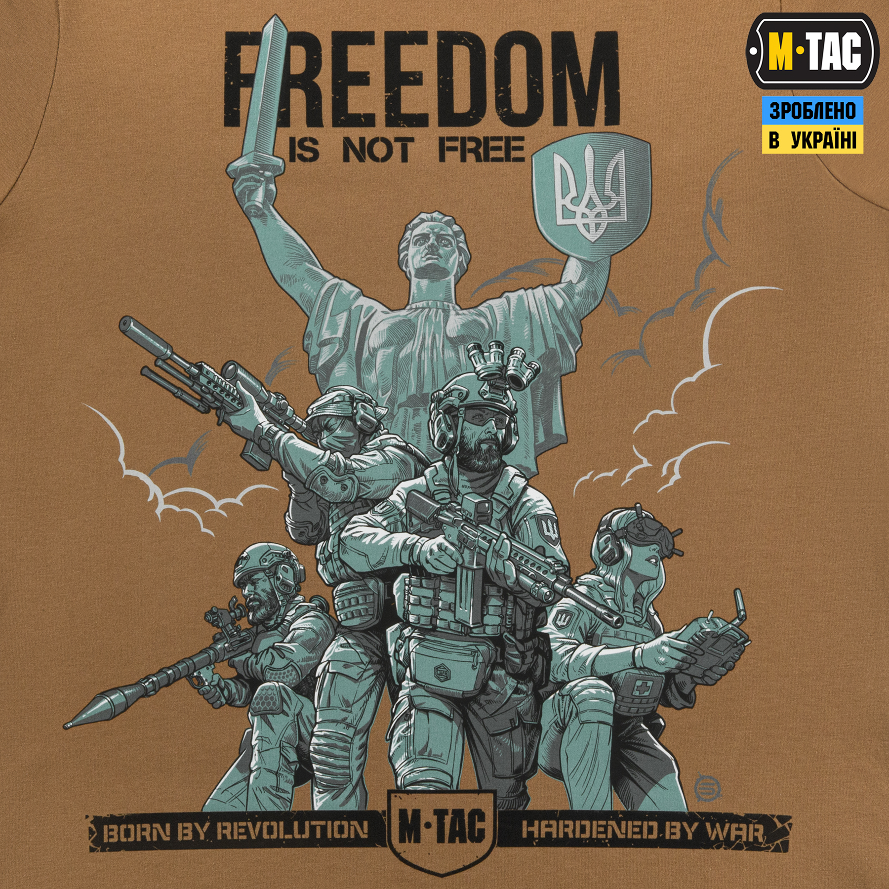 M-Tac футболка Freedom Coyote Brown M-Tac футболка Freedom Coyote Brown - Зображення 5