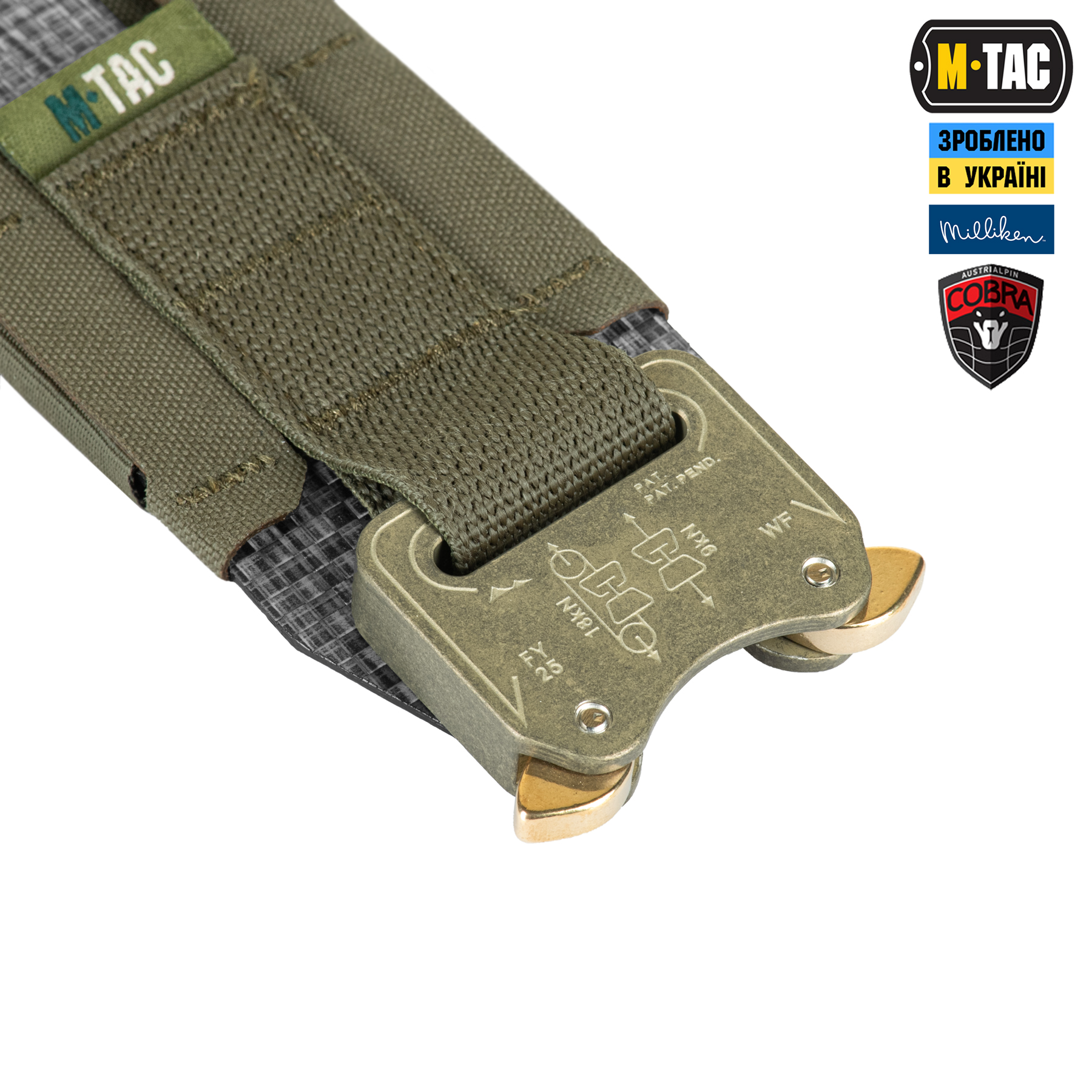 M-Tac ремінь Tiger Belt Cobra Buckle Ranger Green M-Tac ремінь Tiger Belt Cobra Buckle Ranger Green - Зображення 5