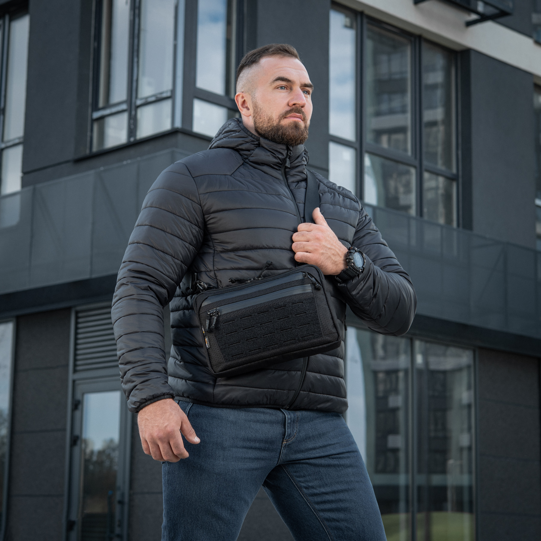 M-Tac сумка Admin Bag Medium Elite з липучкою Hex Black M-Tac сумка Admin Bag Medium Elite з липучкою Hex Black — изображение 14