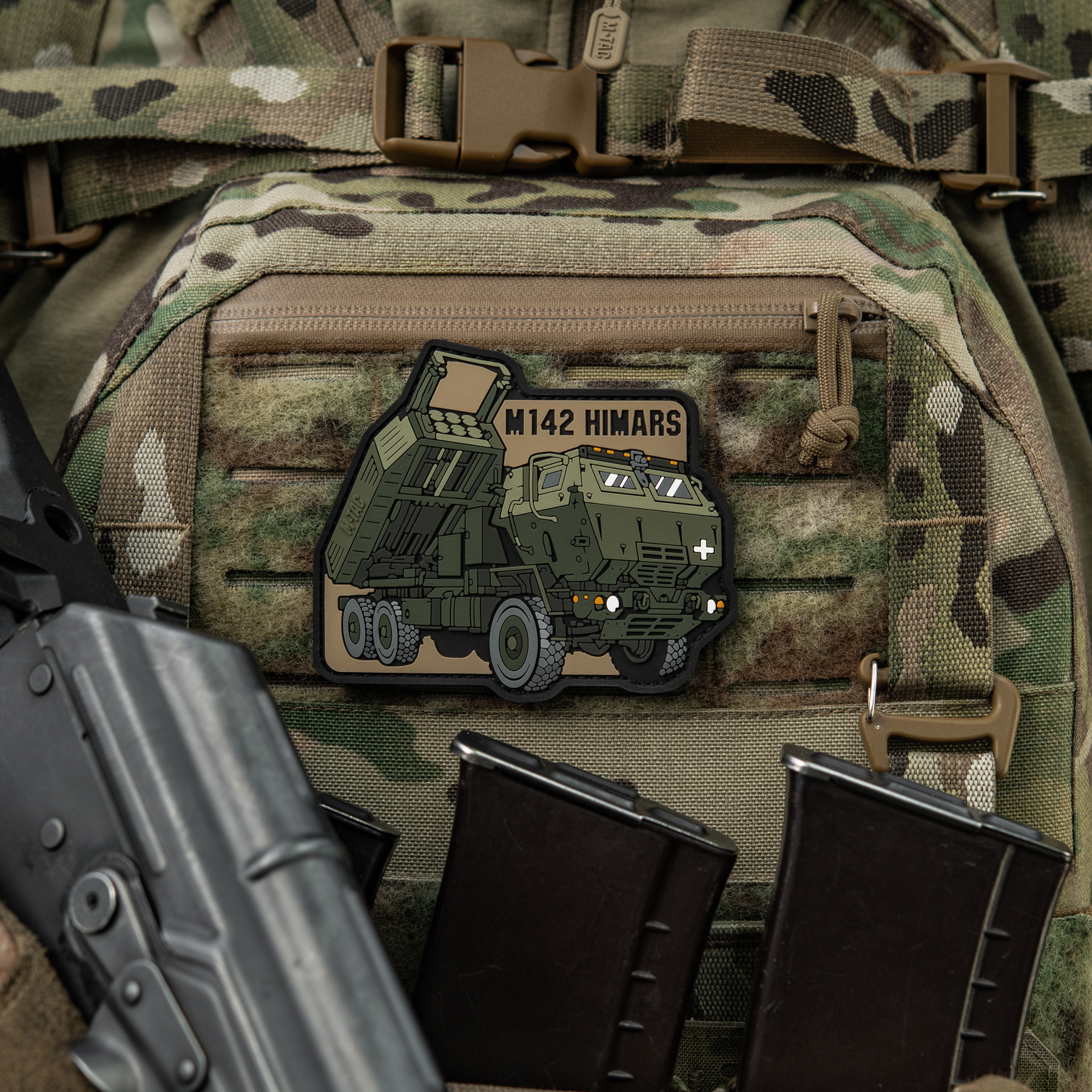 M-Tac нашивка M142 Himars (PVC) M-Tac нашивка M142 Himars (PVC) - Зображення 4