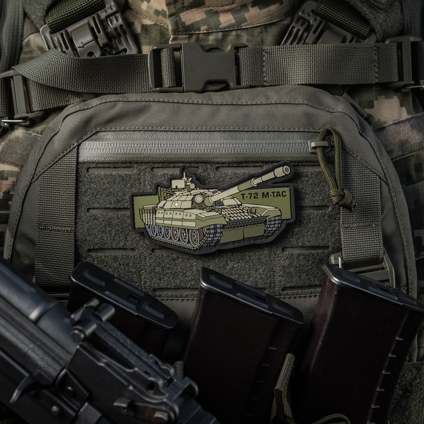 M-Tac нашивка T-72 (PVC) M-Tac нашивка T-72 (PVC) - Зображення 3