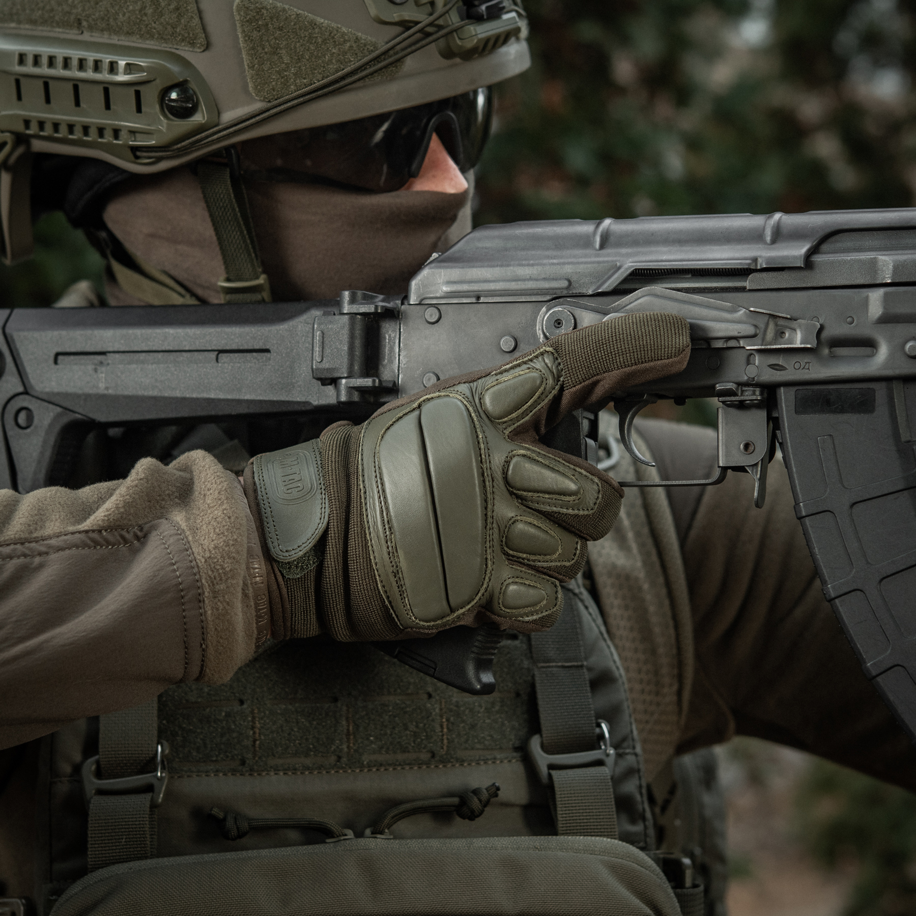 M-Tac перчатки Assault Tactical Mk.2 Olive M-Tac рукавички Assault Tactical Mk.2 Olive — изображение 12