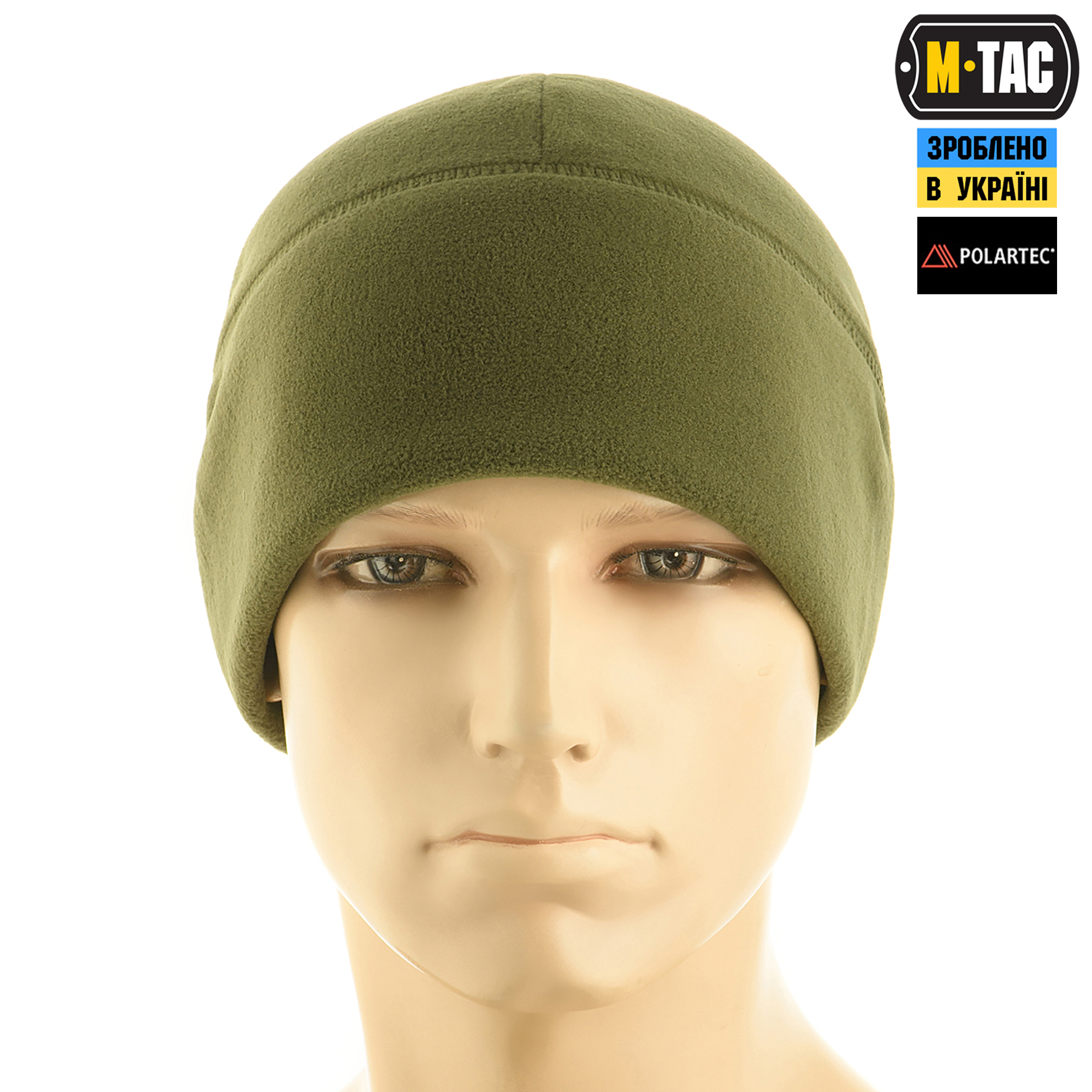 M-Tac шапка Watch Cap фліс Polartec Army Olive M-Tac шапка Watch Cap фліс Polartec Army Olive — изображение 2