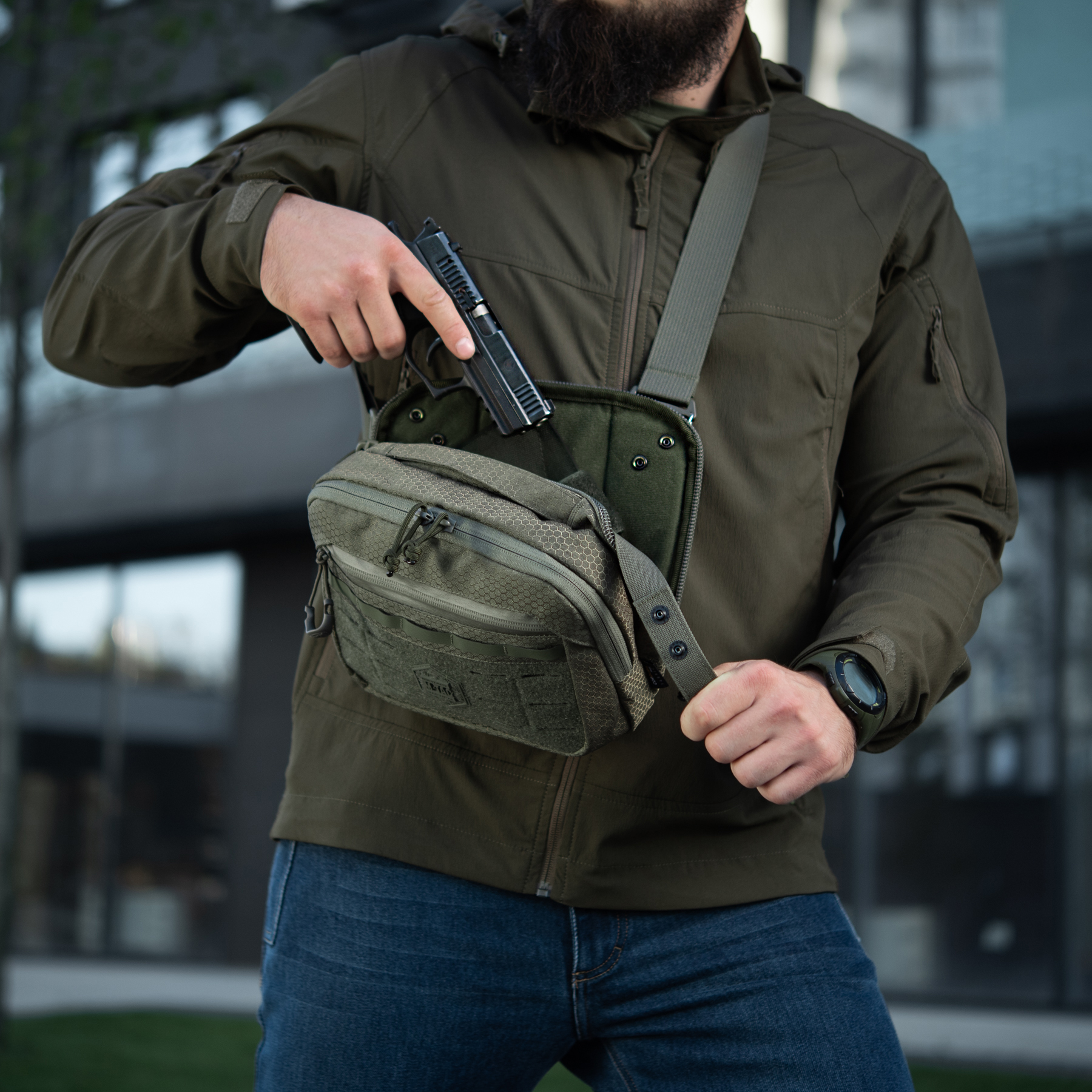 M-Tac сумка EDC Bag Elite HEX Ranger Green M-Tac сумка EDC Bag Elite HEX Ranger Green — изображение 26