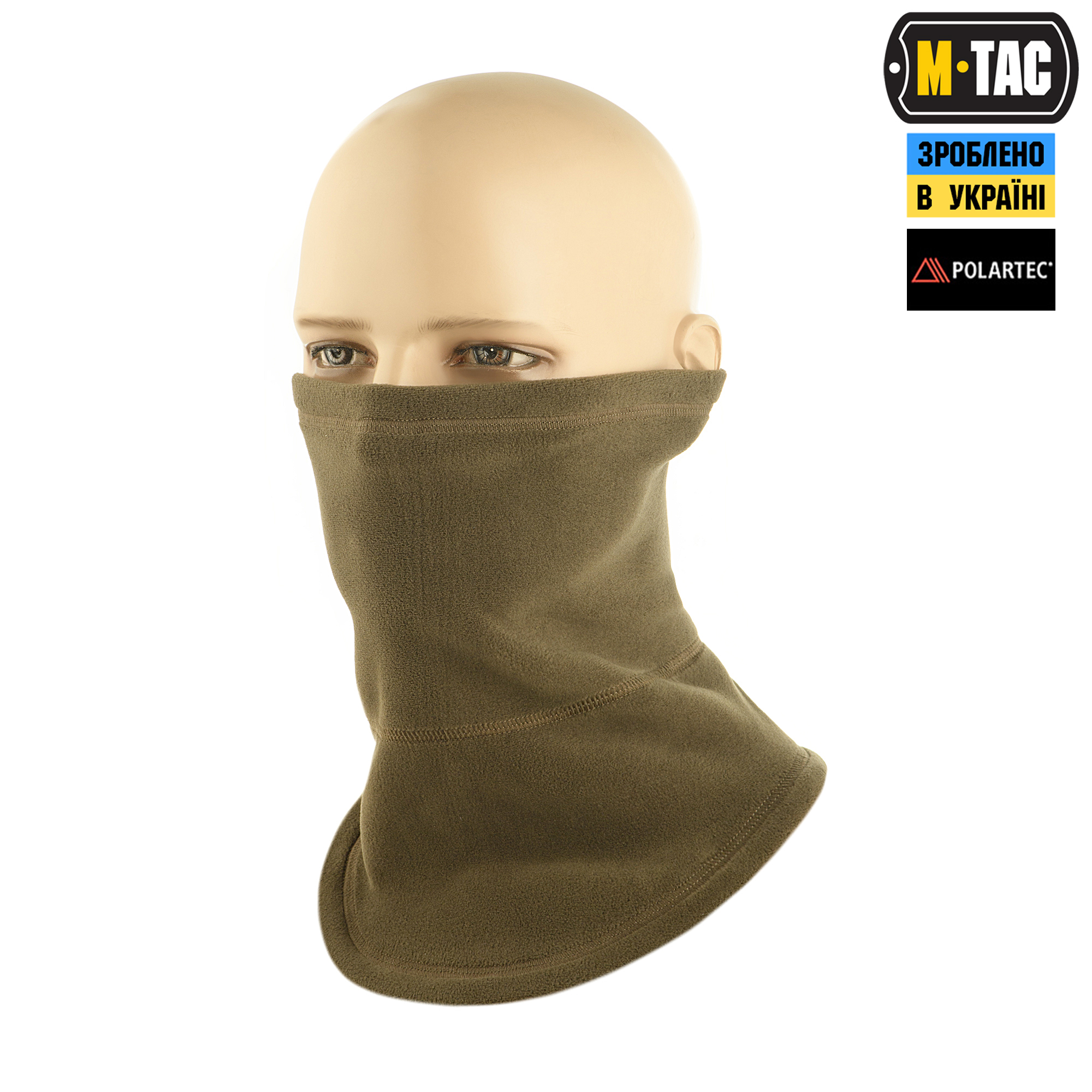 M-Tac шарф-труба анатомический Polartec Dark Olive M-Tac шарф-труба анатомический Polartec Dark Olive