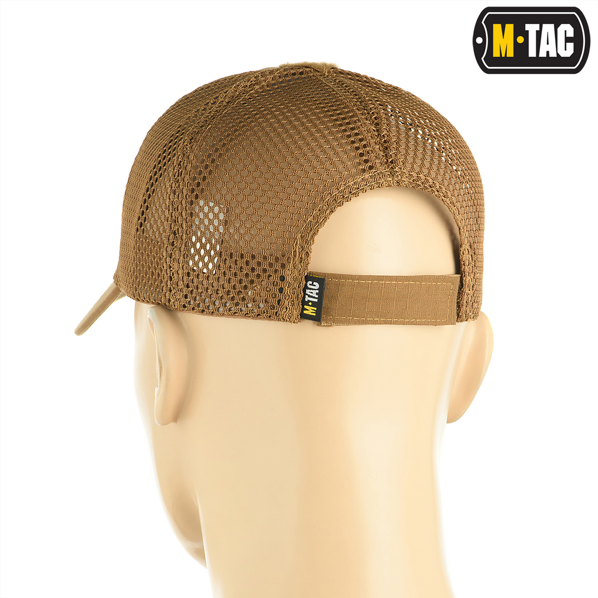 M-Tac бейсболка з липучкою та сіткою Flex ріп-стоп Coyote Brown M-Tac бейсболка з липучкою та сіткою Flex ріп-стоп Coyote Brown — изображение 2