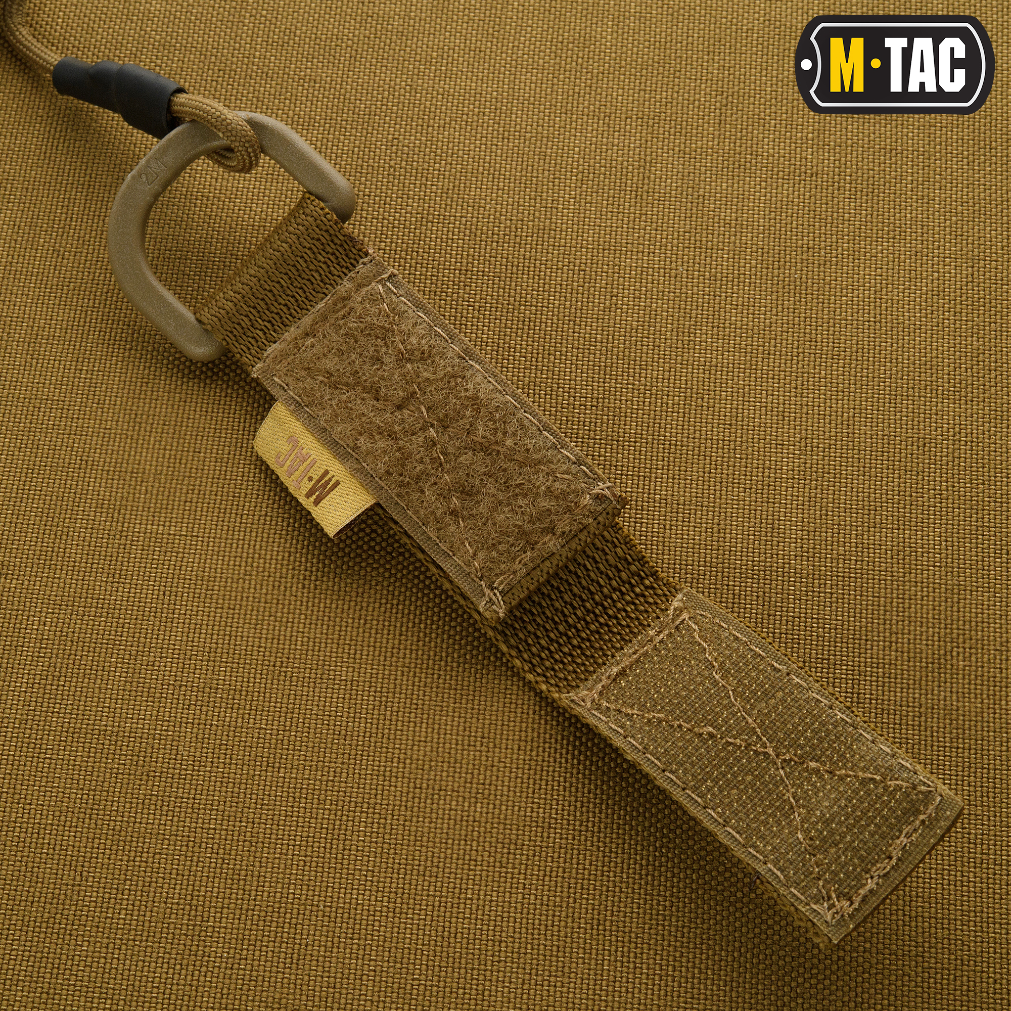 M-Tac шнур страхувальний Lite комбінований з D-кільцем койот M-Tac шнур страхувальний Lite комбінований з D-кільцем койот — изображение 4