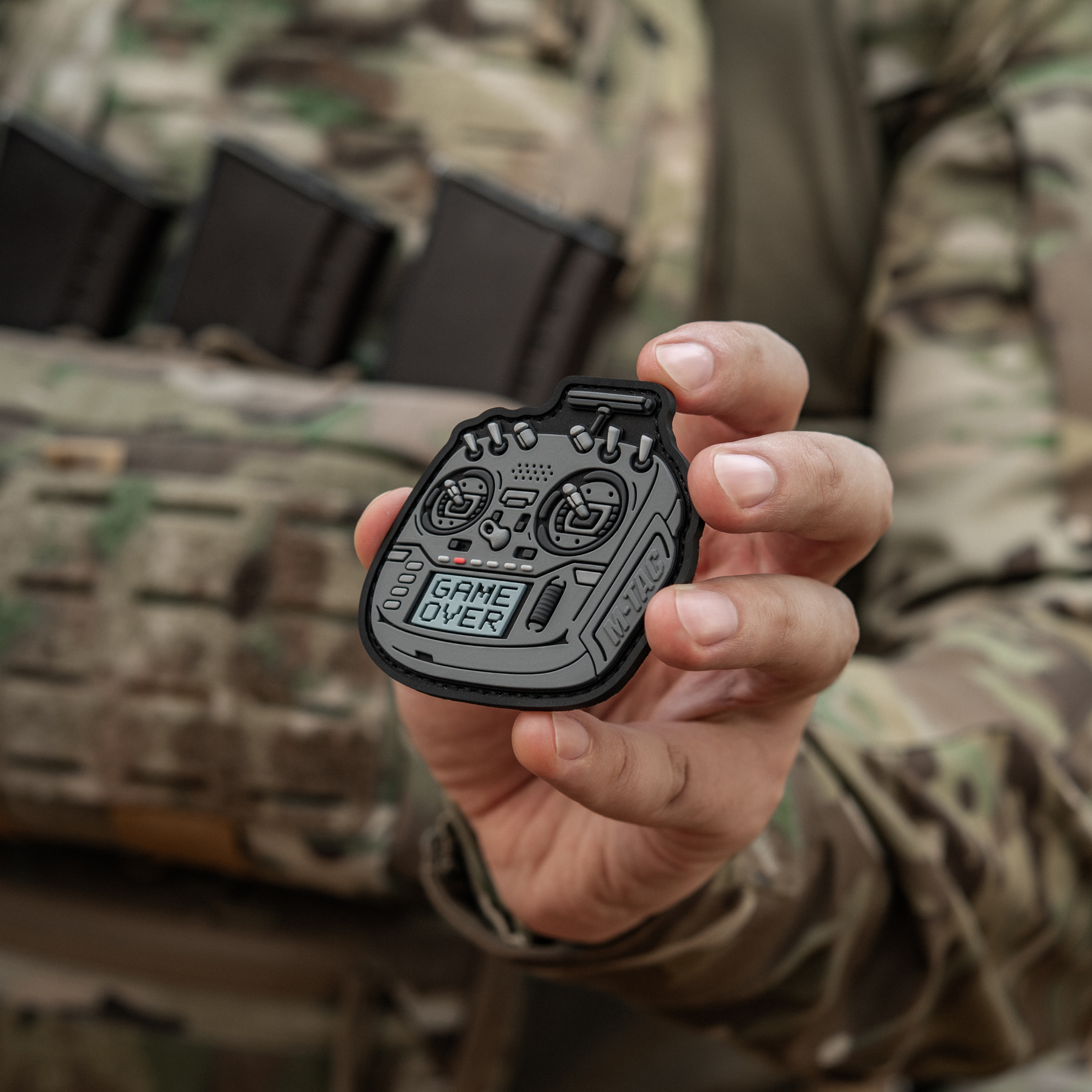 M-Tac нашивка пульт FPV сірий (PVC) M-Tac нашивка пульт FPV сірий (PVC) - Зображення 10