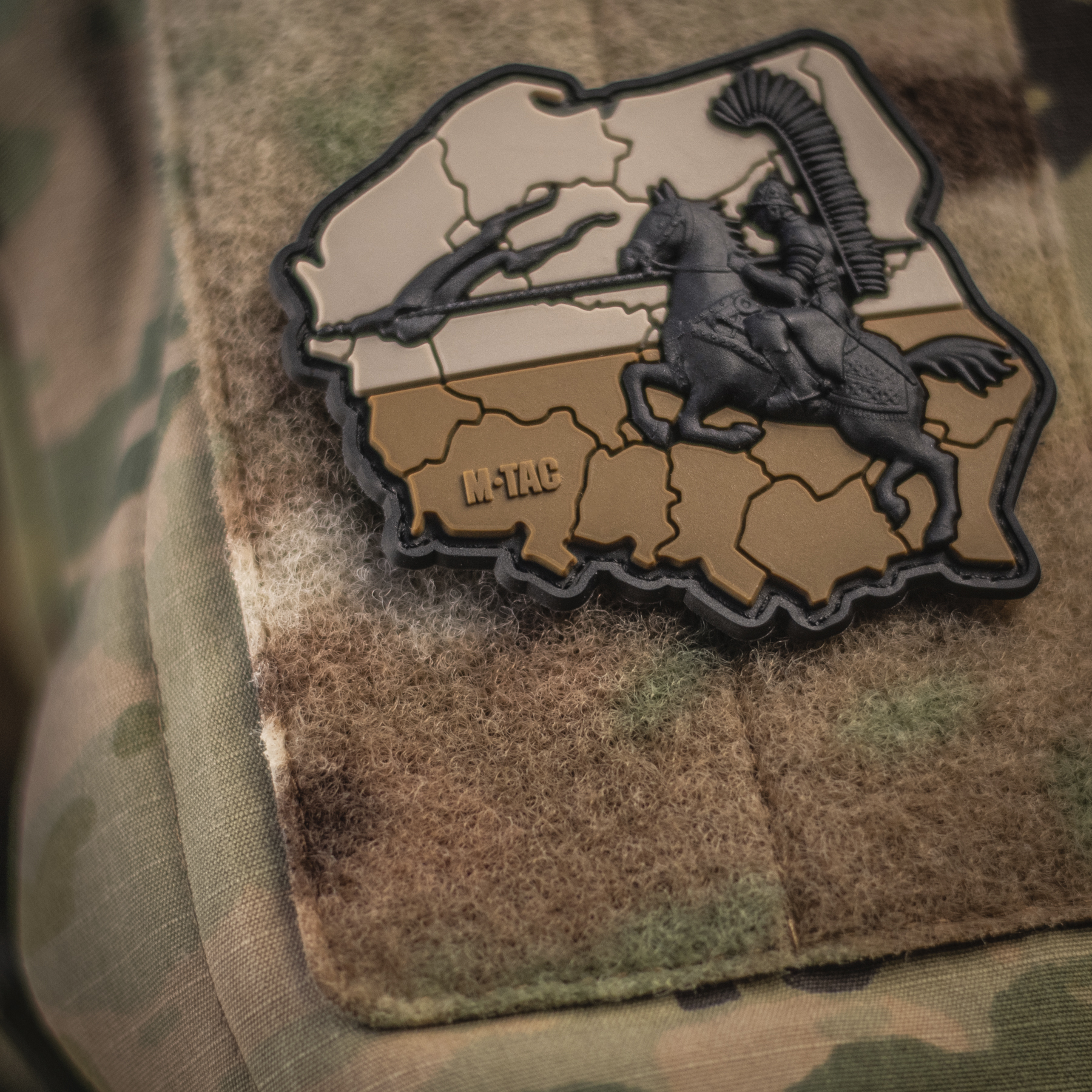 M-Tac нашивка Husaria 3D PVC Coyote M-Tac нашивка Husaria 3D PVC Coyote - Зображення 11