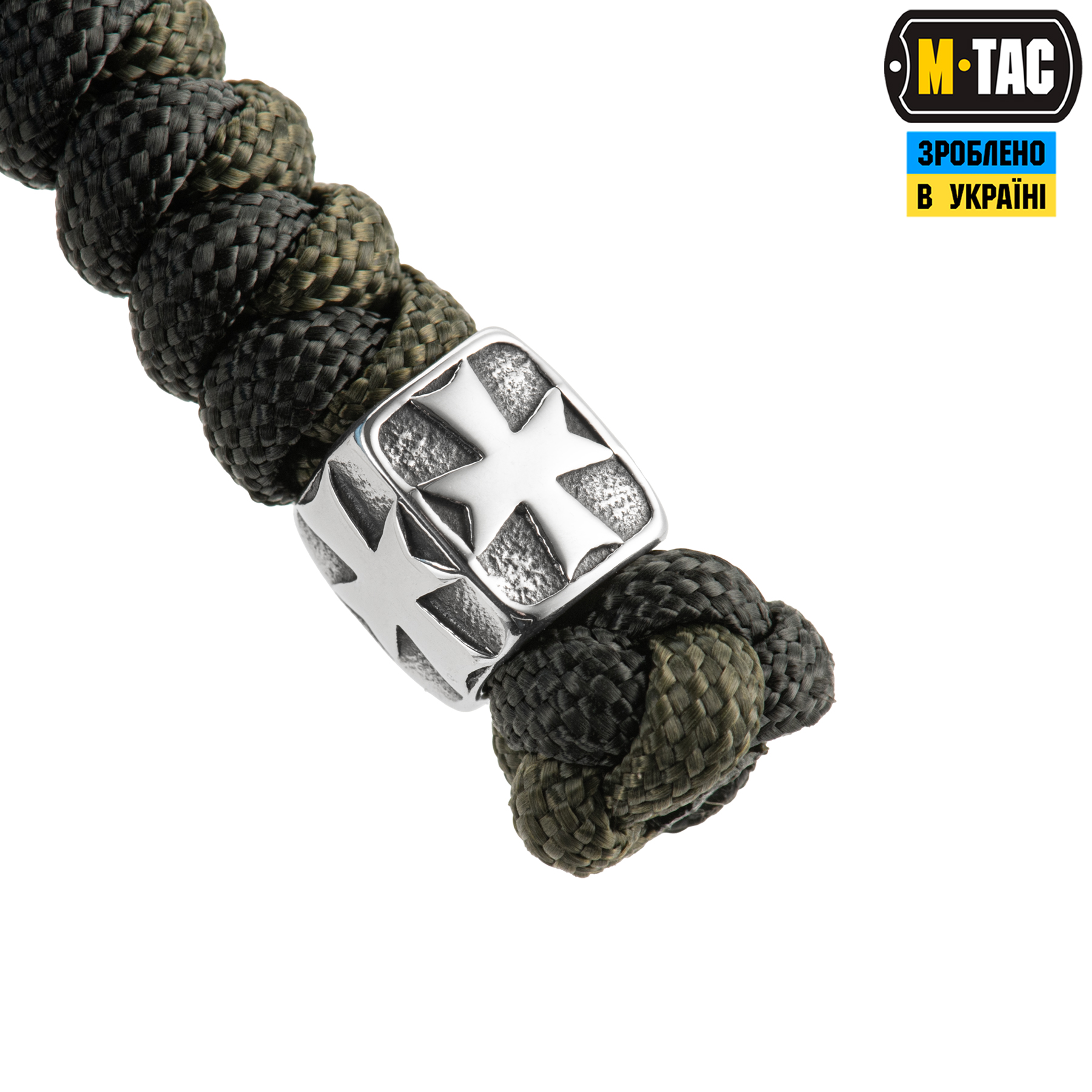 M-Tac темляк Viper Козацький Хрест Steel Black&Olive M-Tac темляк Viper Козацький Хрест Steel Black&Olive — изображение 3