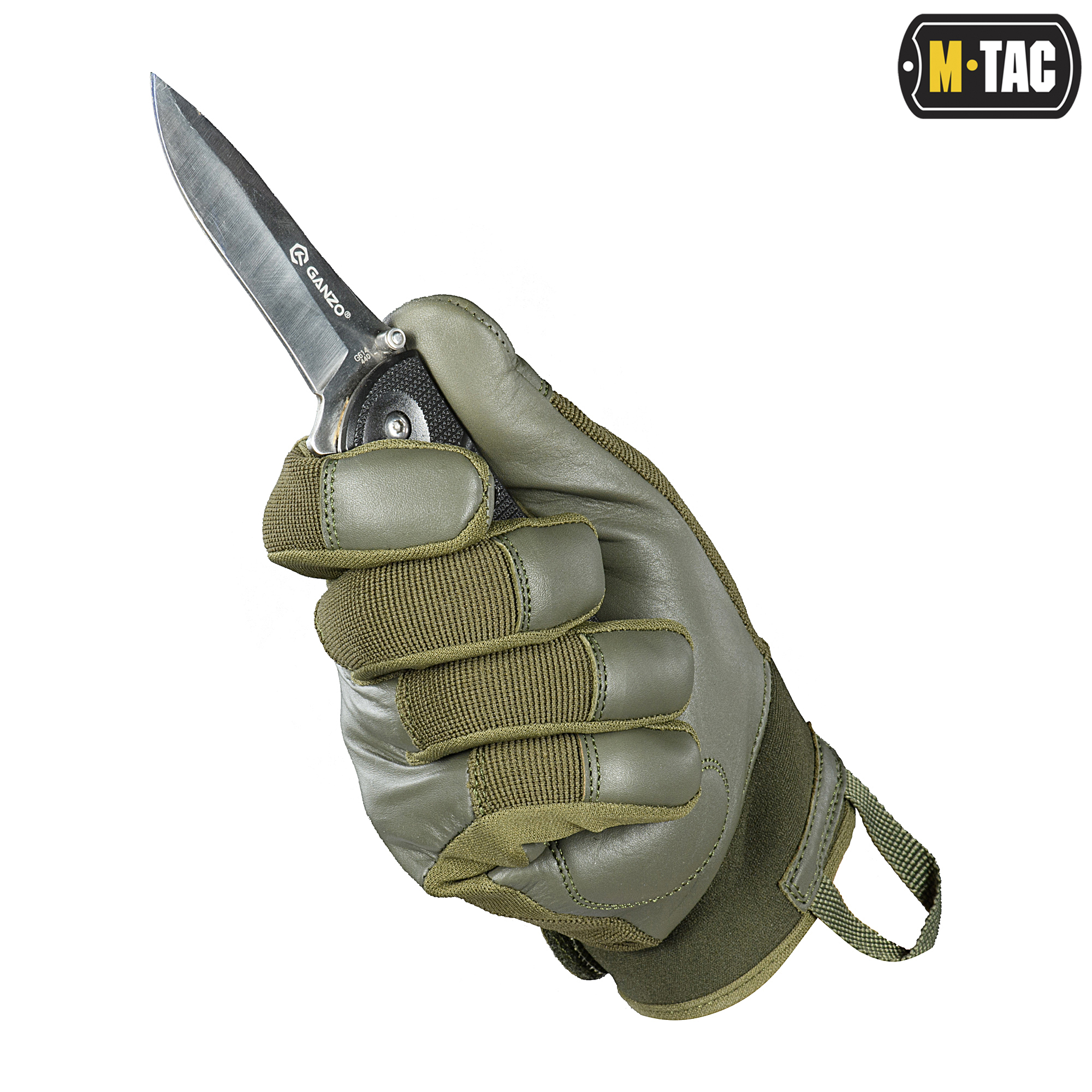 M-Tac рукавички Police Gen.2 Olive M-Tac рукавички Police Gen.2 Olive — изображение 4